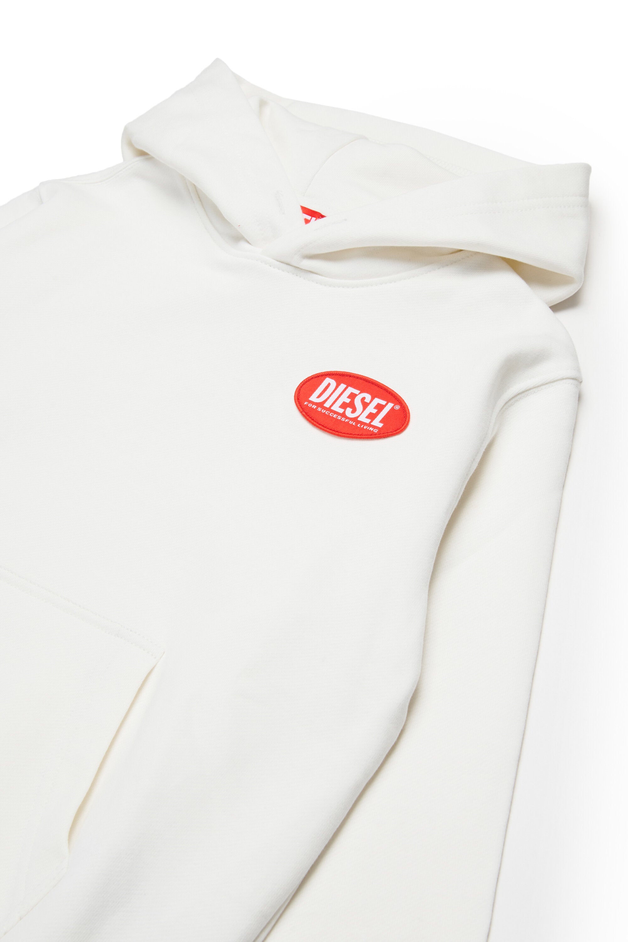 Sudadera con etiqueta ovalada de Diesel