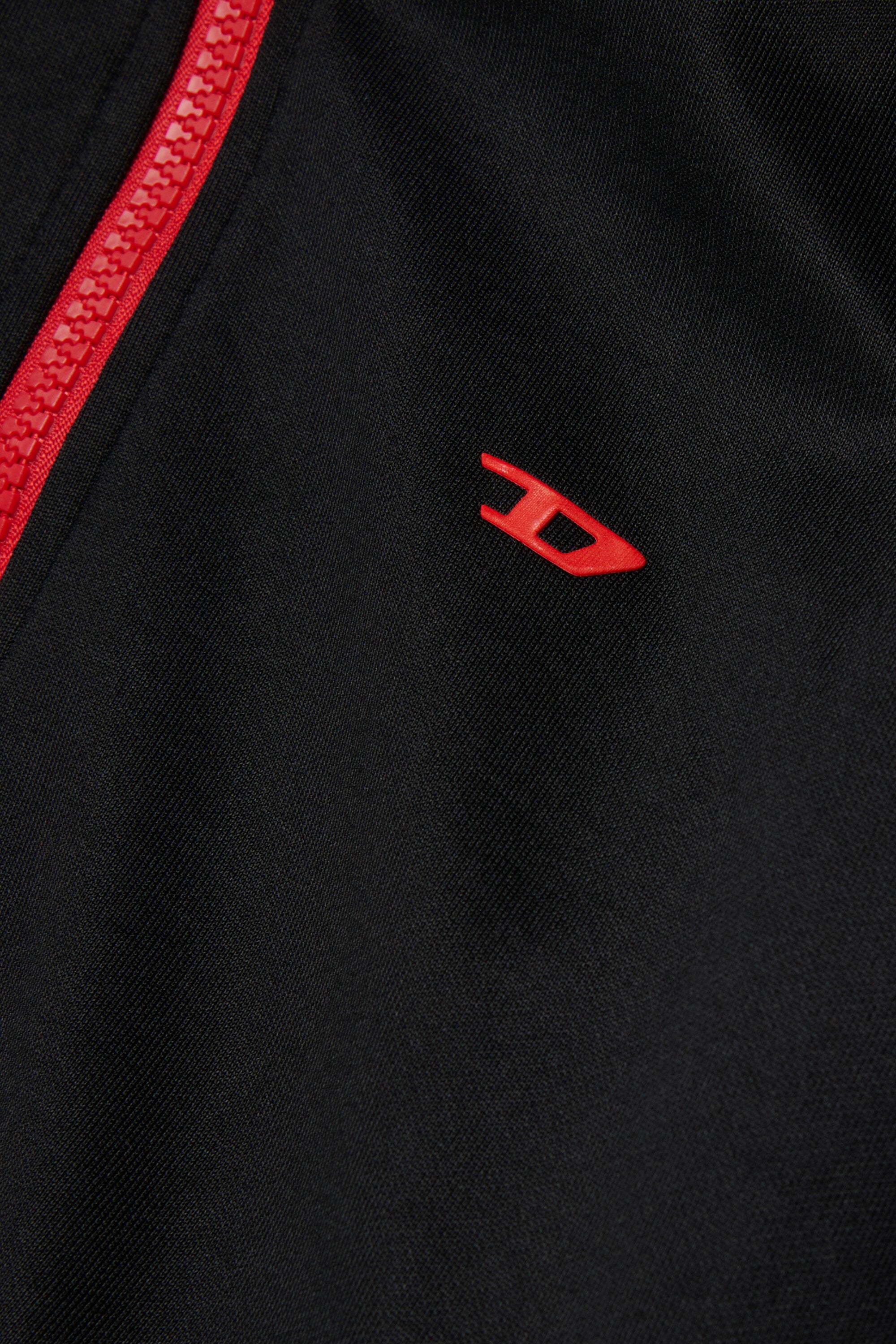 Sudadera con cremallera completa y logo