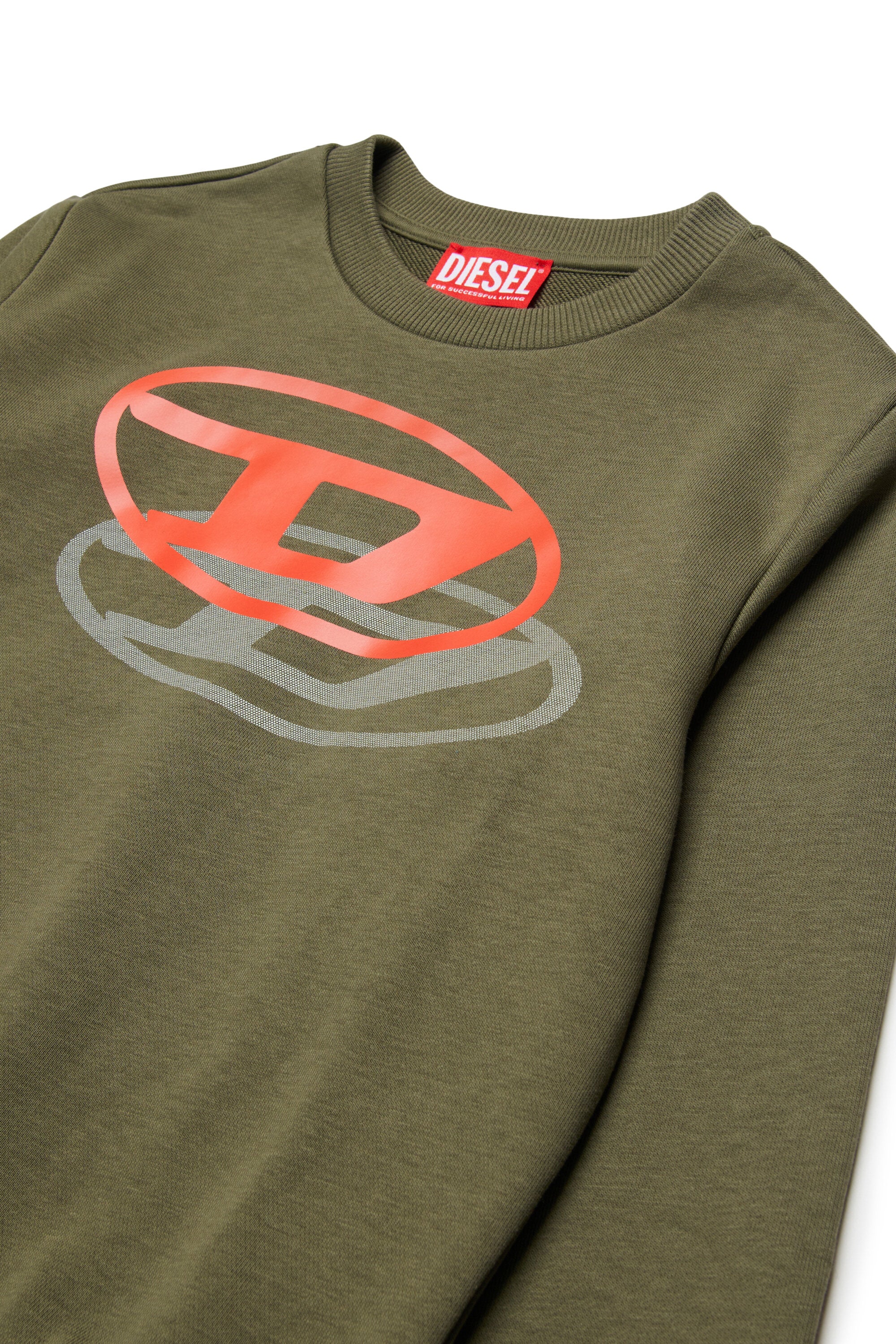 Sudadera de cuello redondo con logo