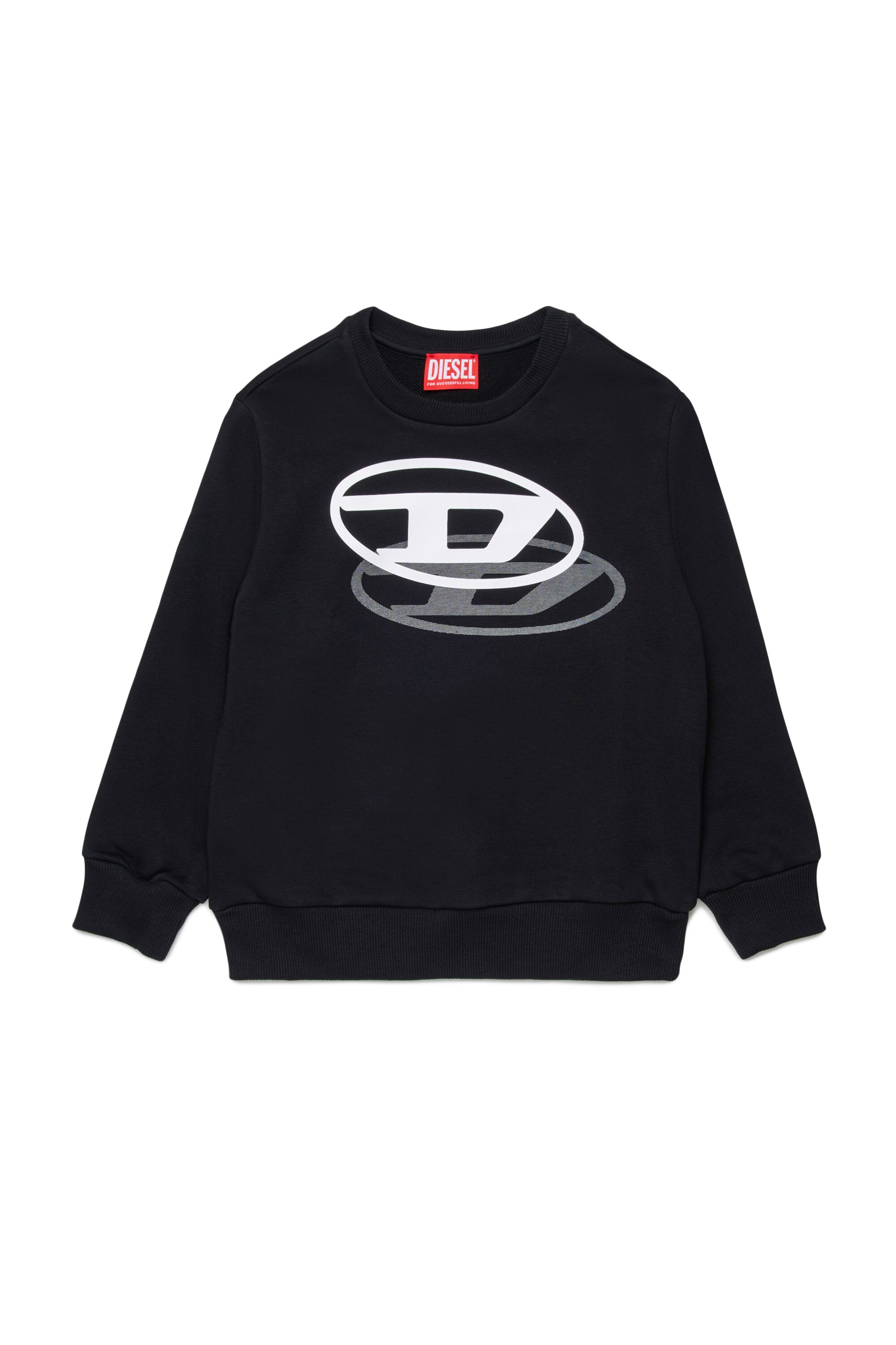 Sudadera de cuello redondo con logo