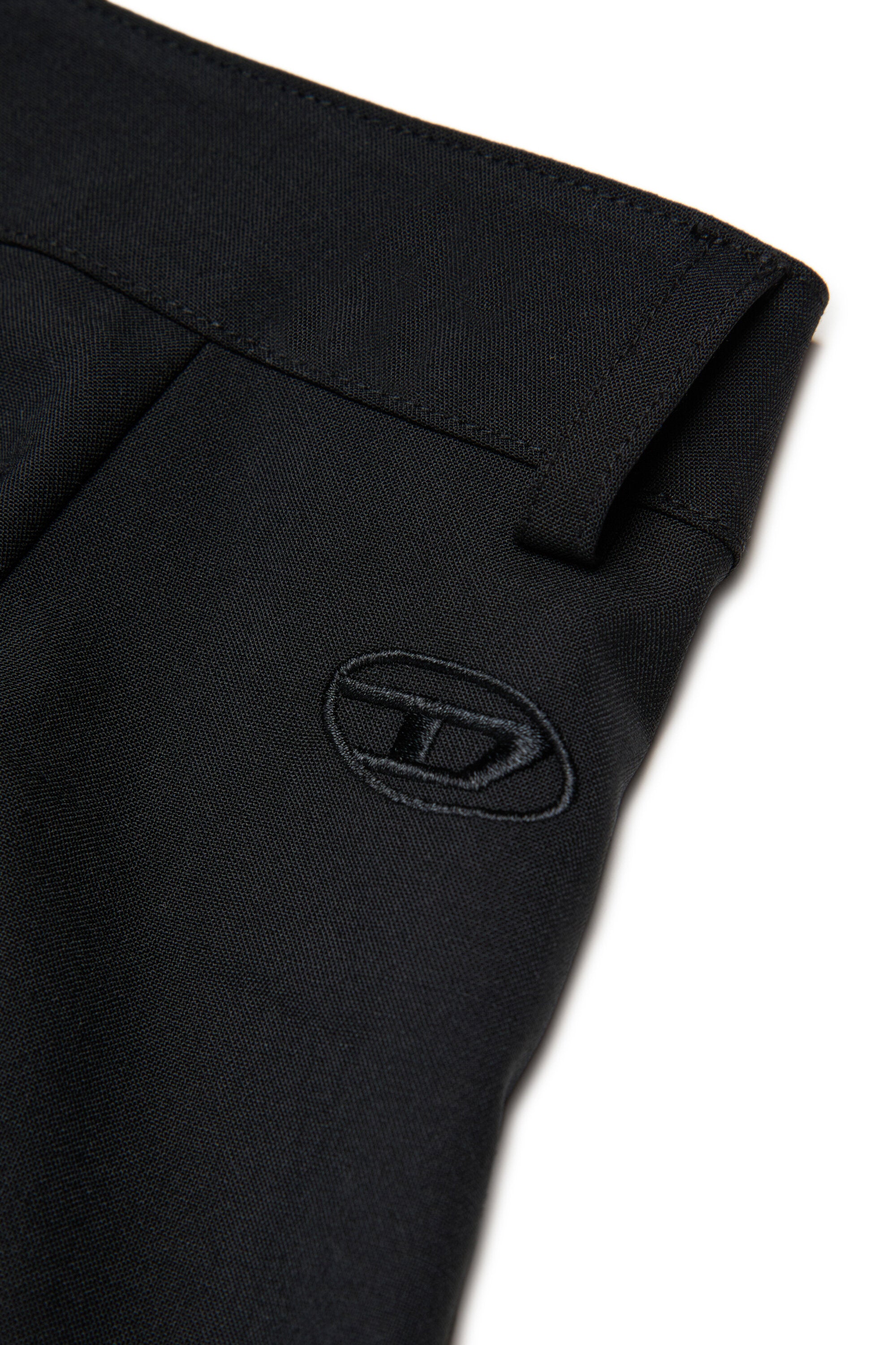 Pantalones formales de pierna ancha