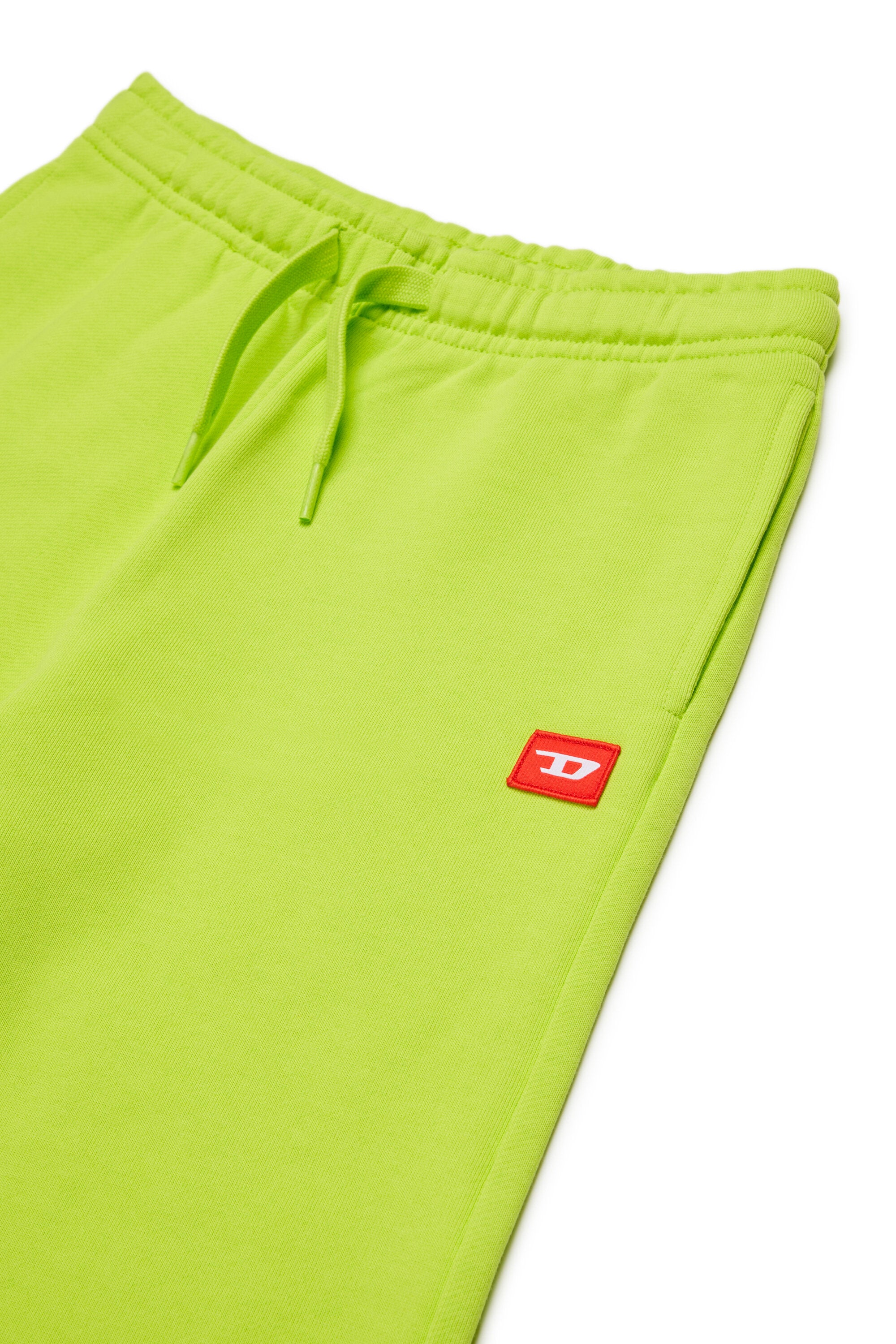 Fleece shorts with logo