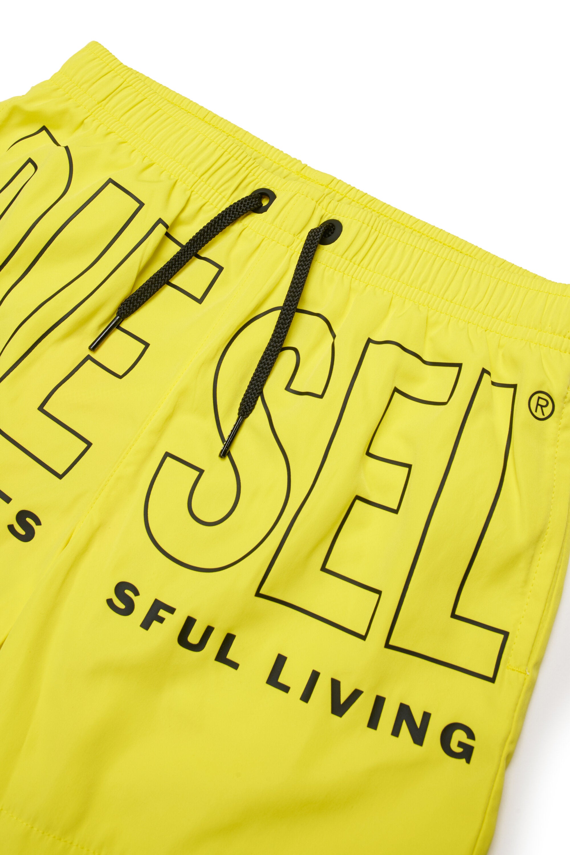 Bañador tipo bóxer con logo