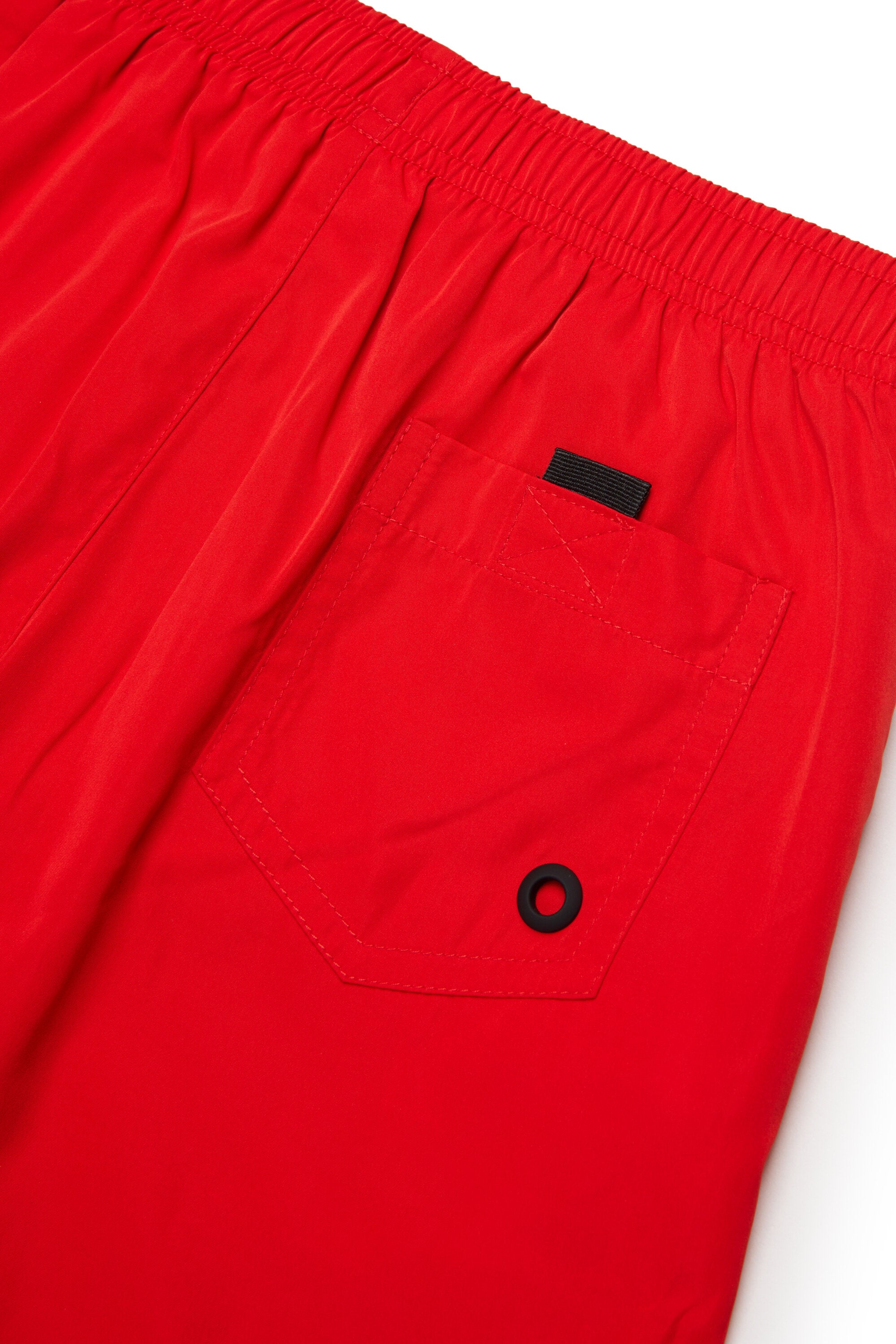 Boxer swimsuit with logo