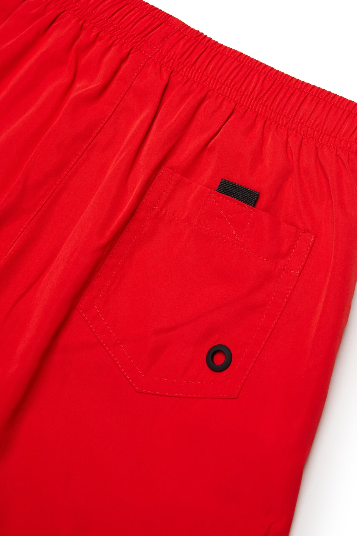 Boxer swimsuit with logo