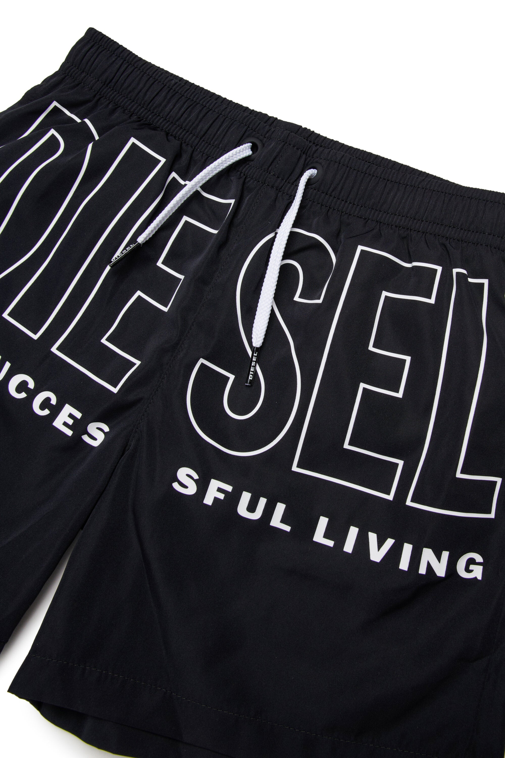 Bañador tipo bóxer con logo