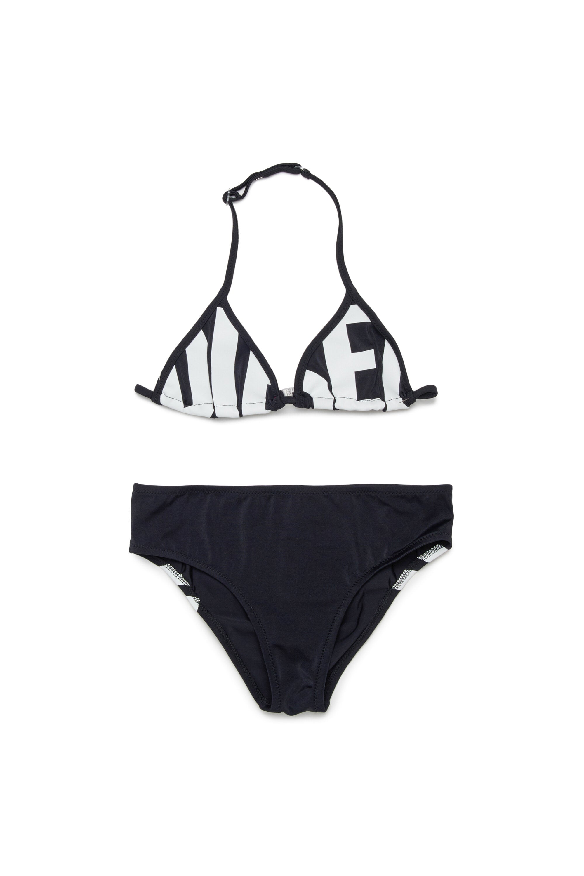 Bikini con logotipo estampado