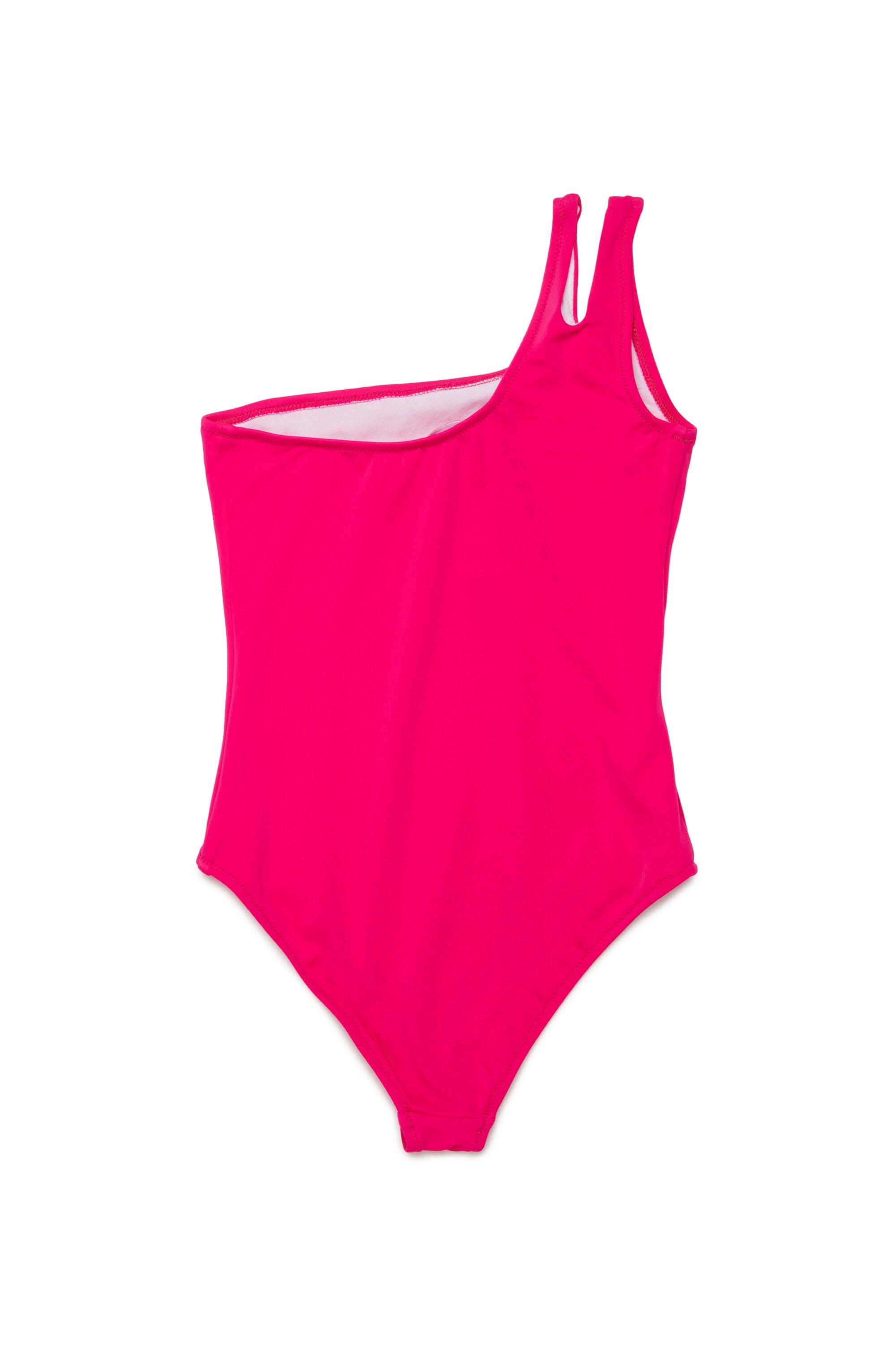 One-piece swimsuit with logo