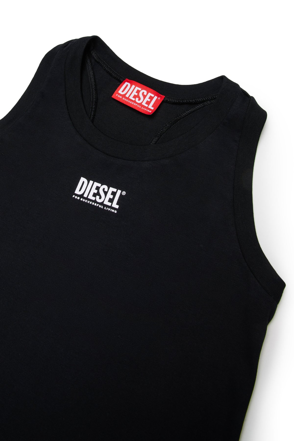 Cover-up dress with logo