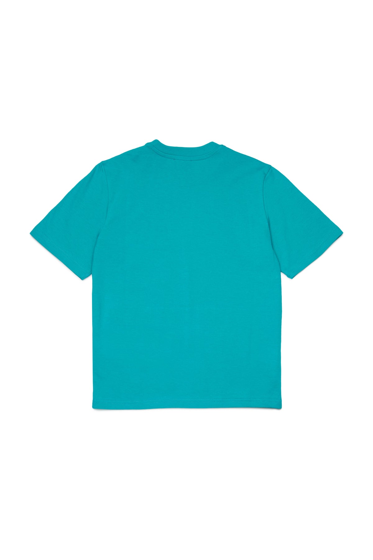 T-shirt with vertical logo