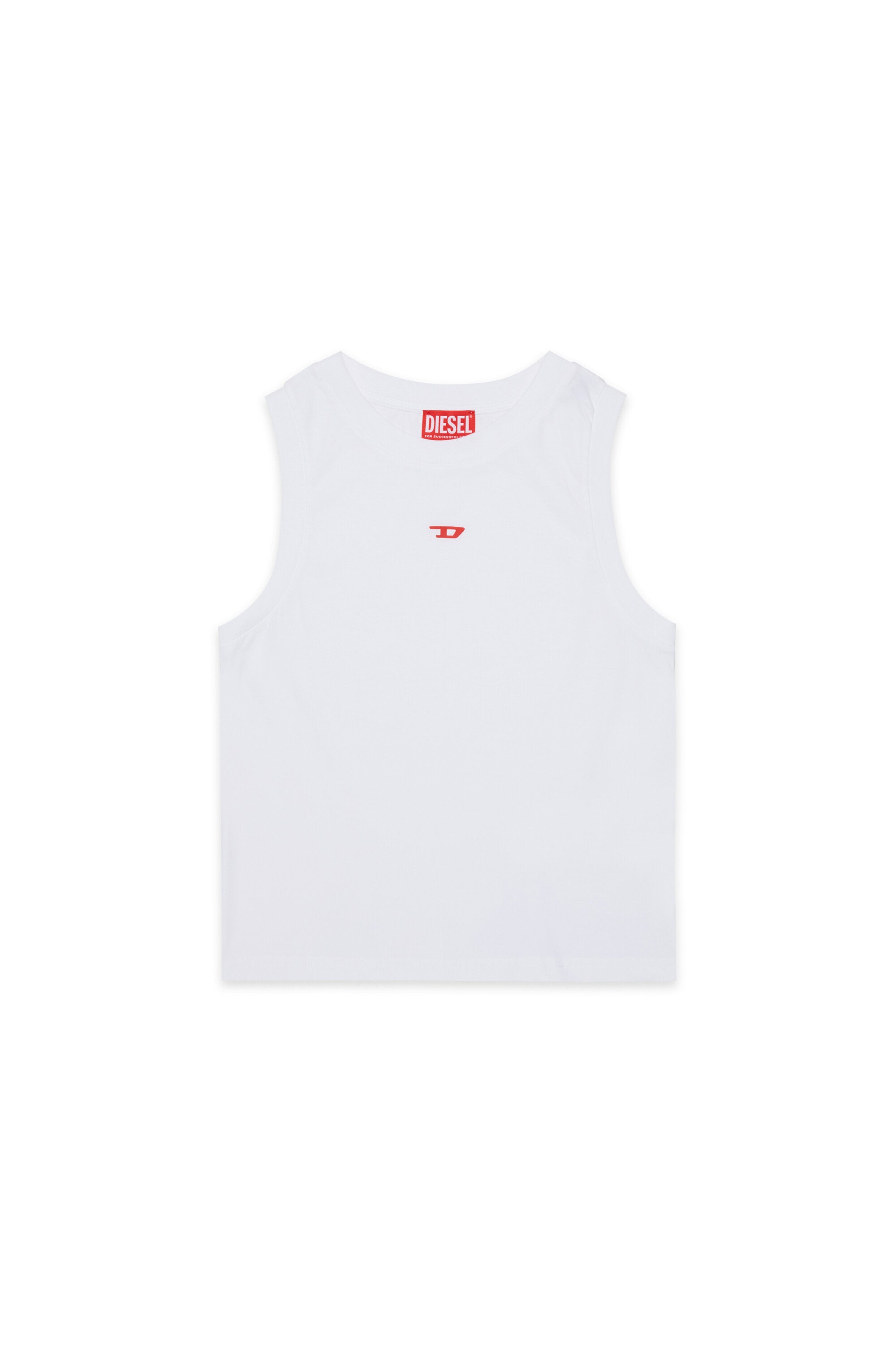 Camiseta sin mangas con logo
