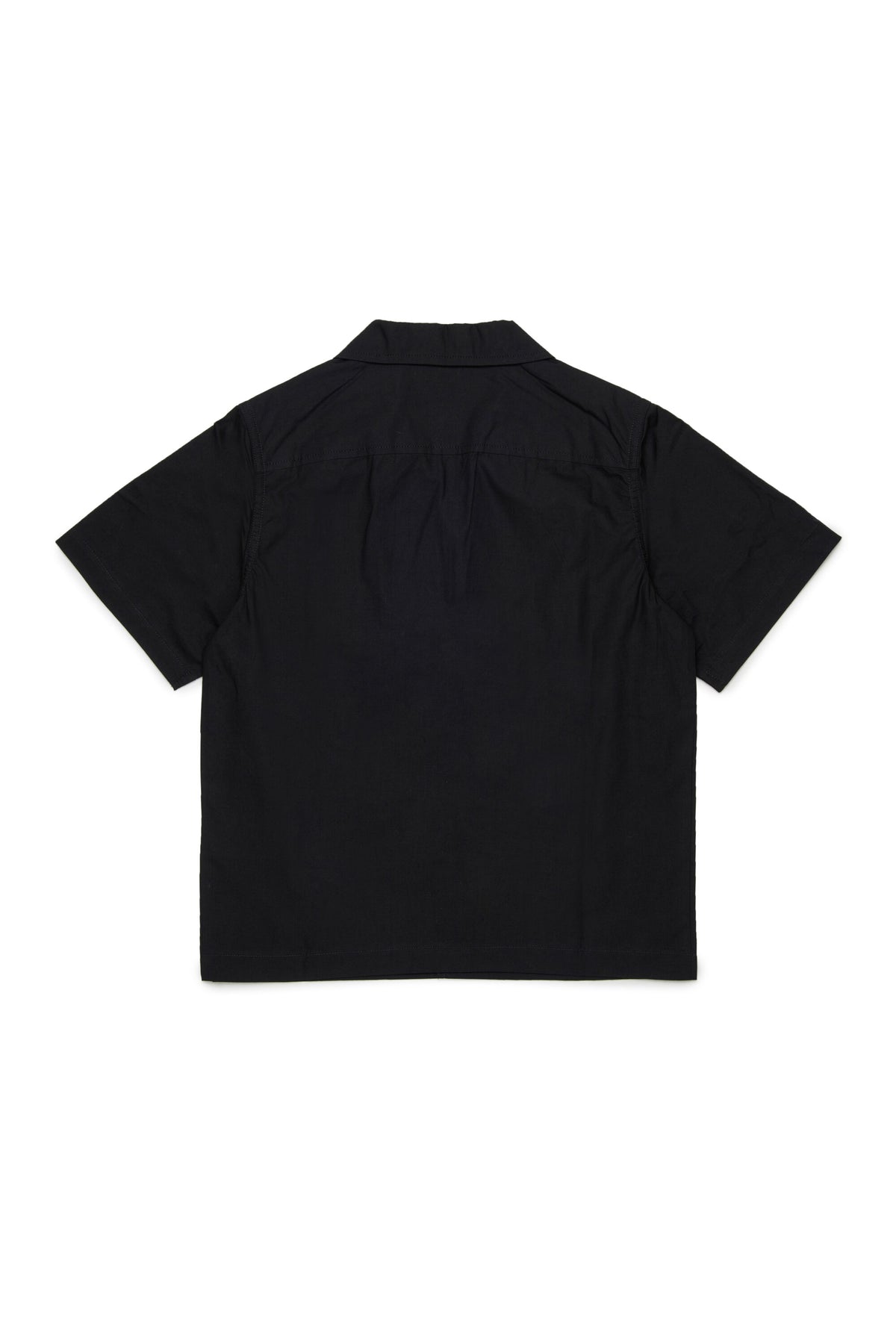Short-sleeved shirt with logo