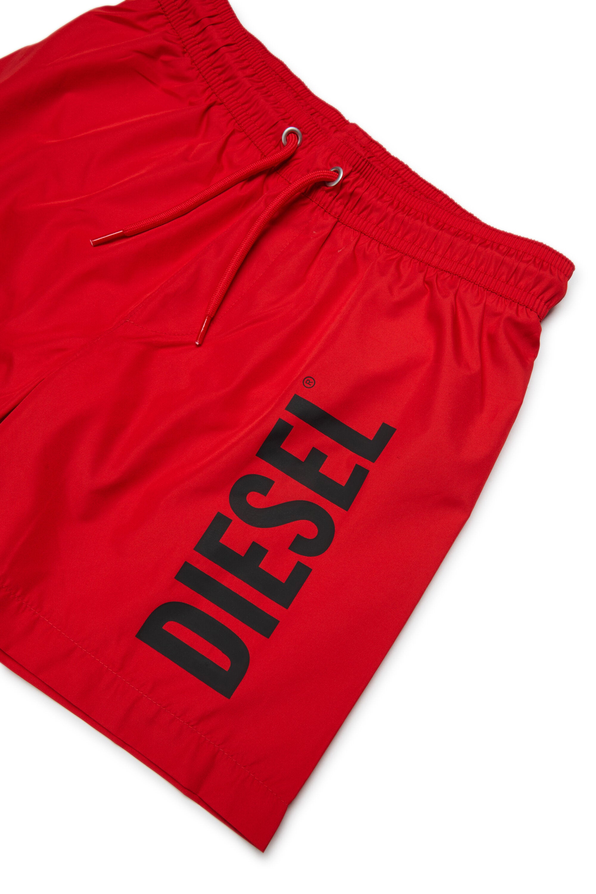 Boxer swimsuit with logo