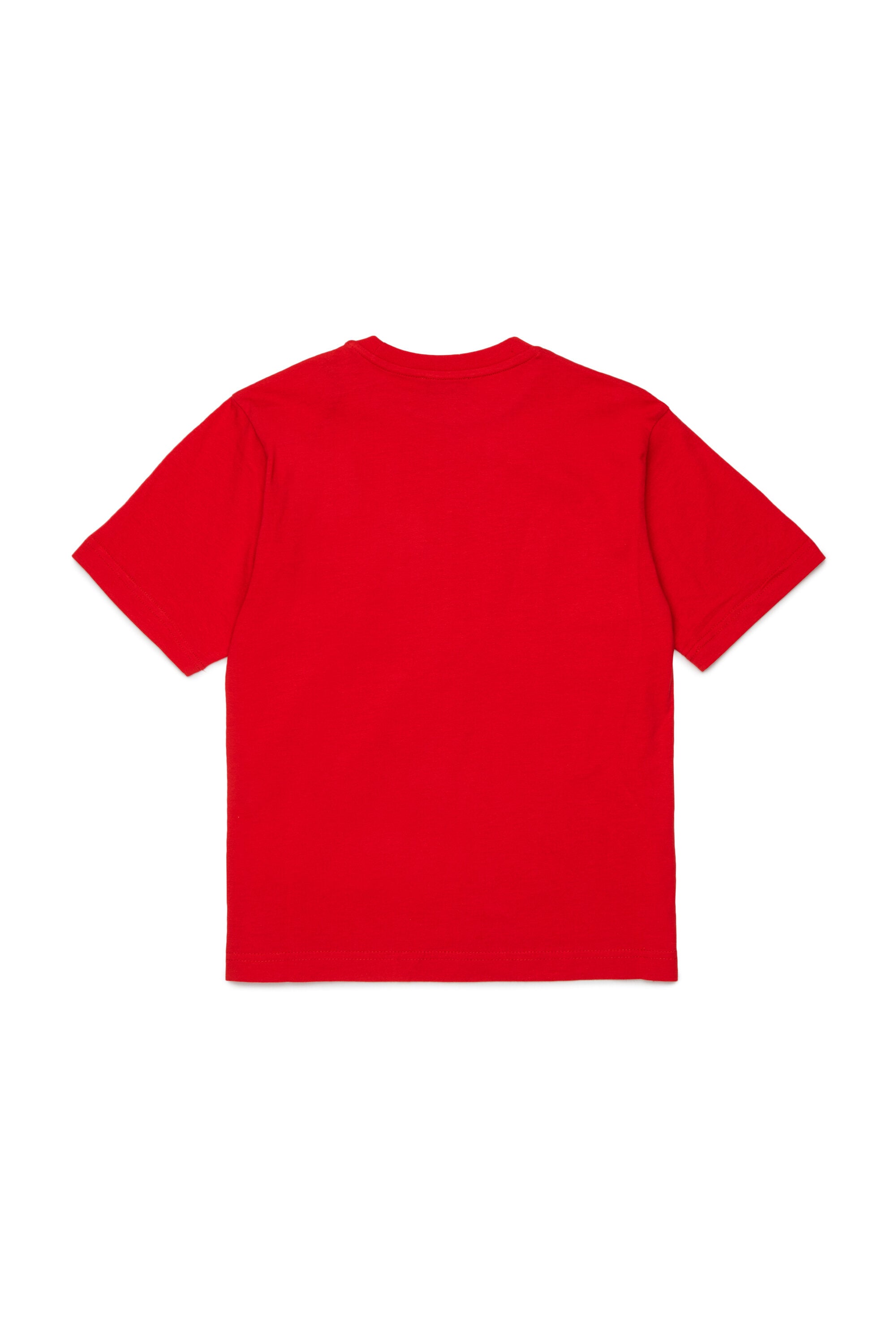 Camiseta de cuello redondo con logo
