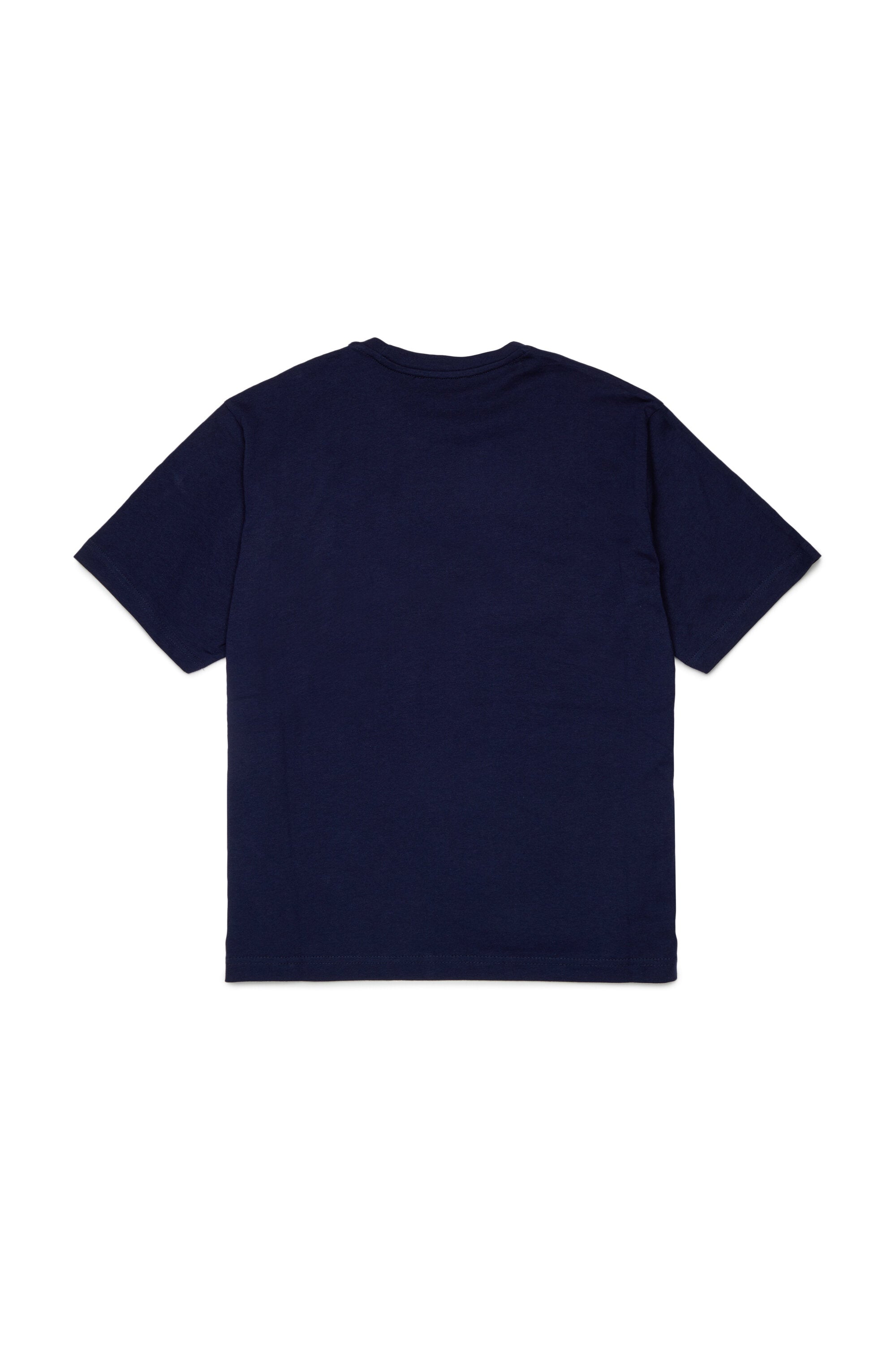 Camiseta de cuello redondo con logo