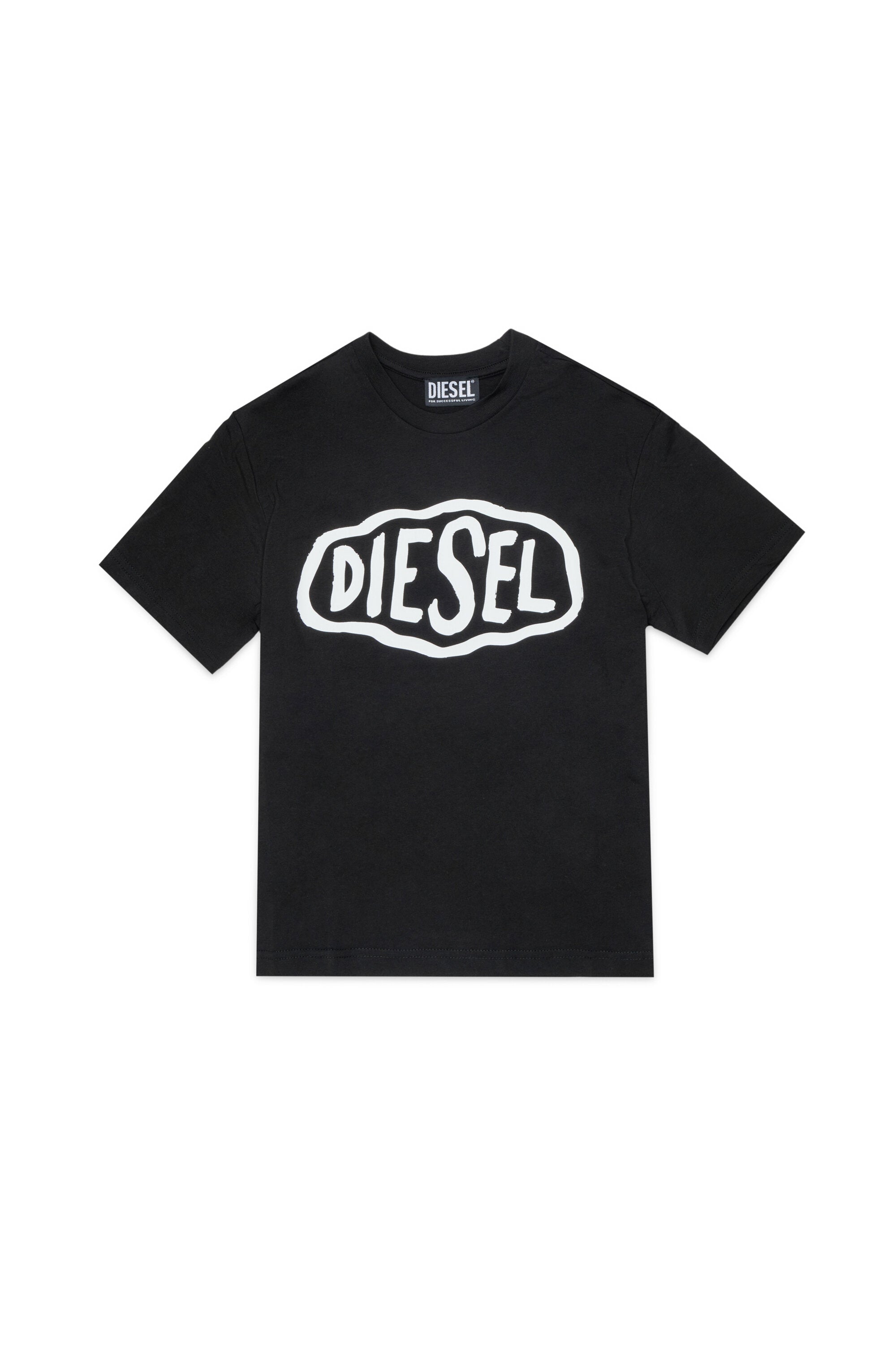 Crew-neck T-shirt with logo