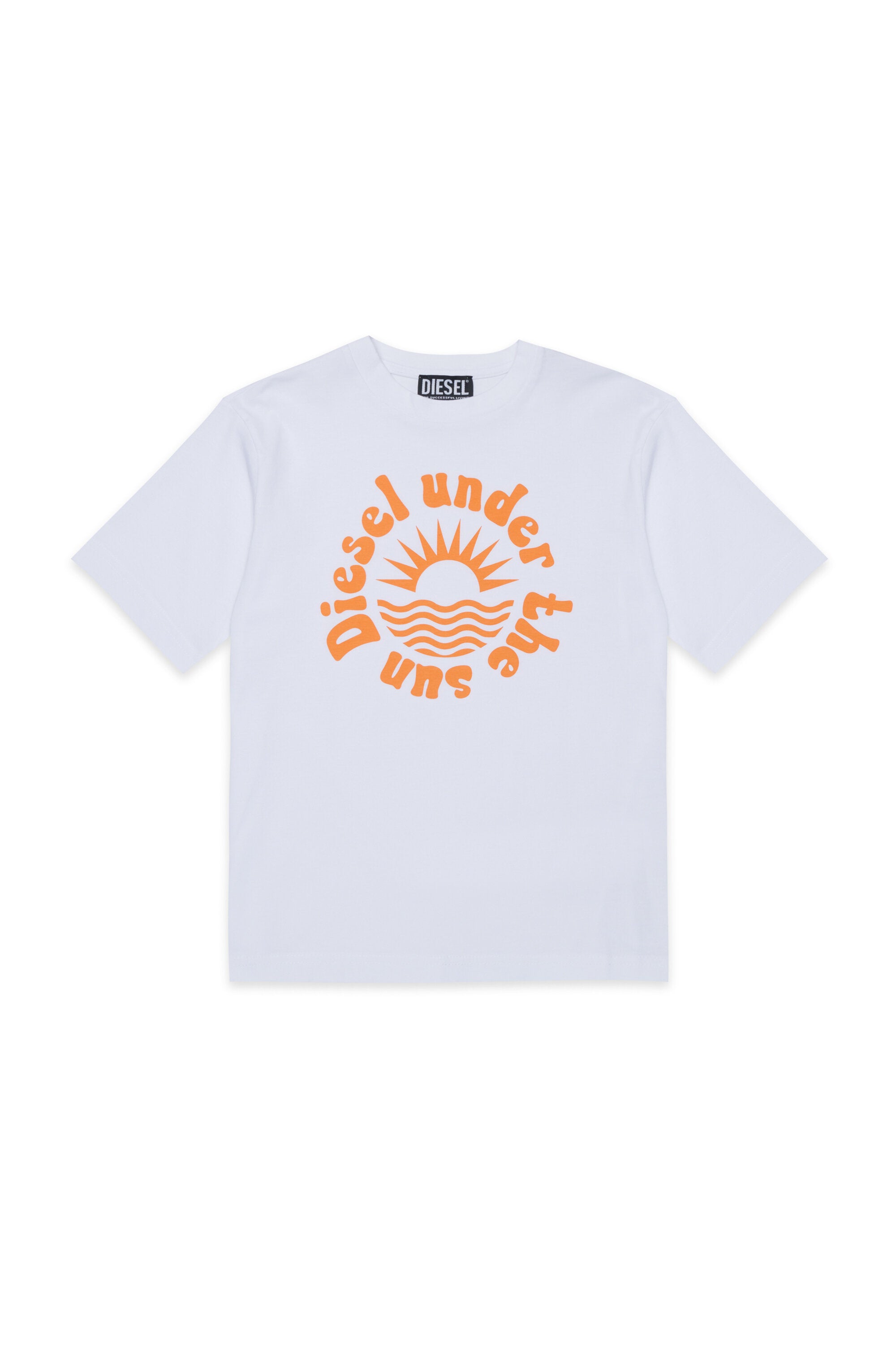 Camiseta con logo en el pecho