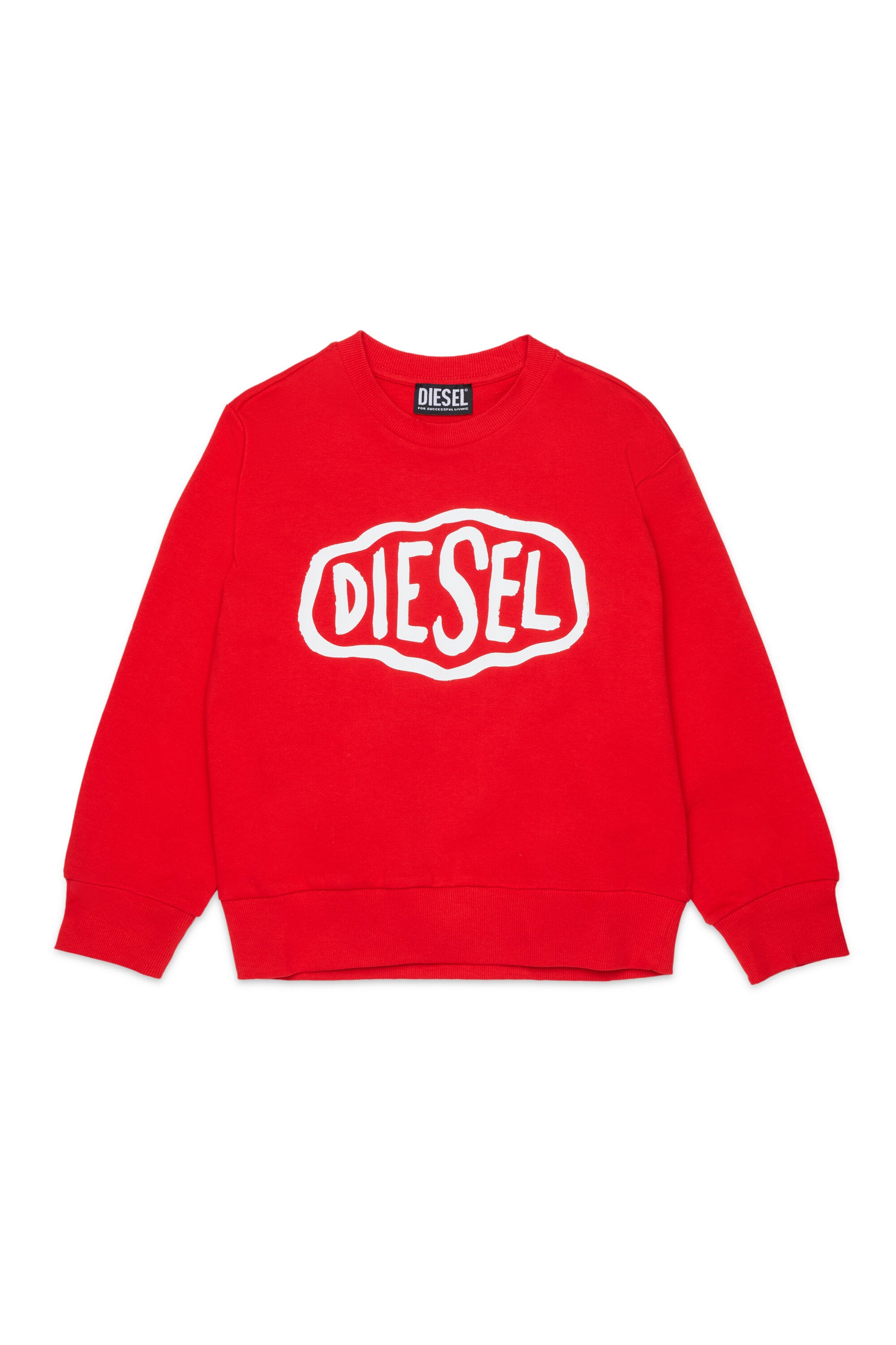 Sudadera de cuello redondo con logotipo