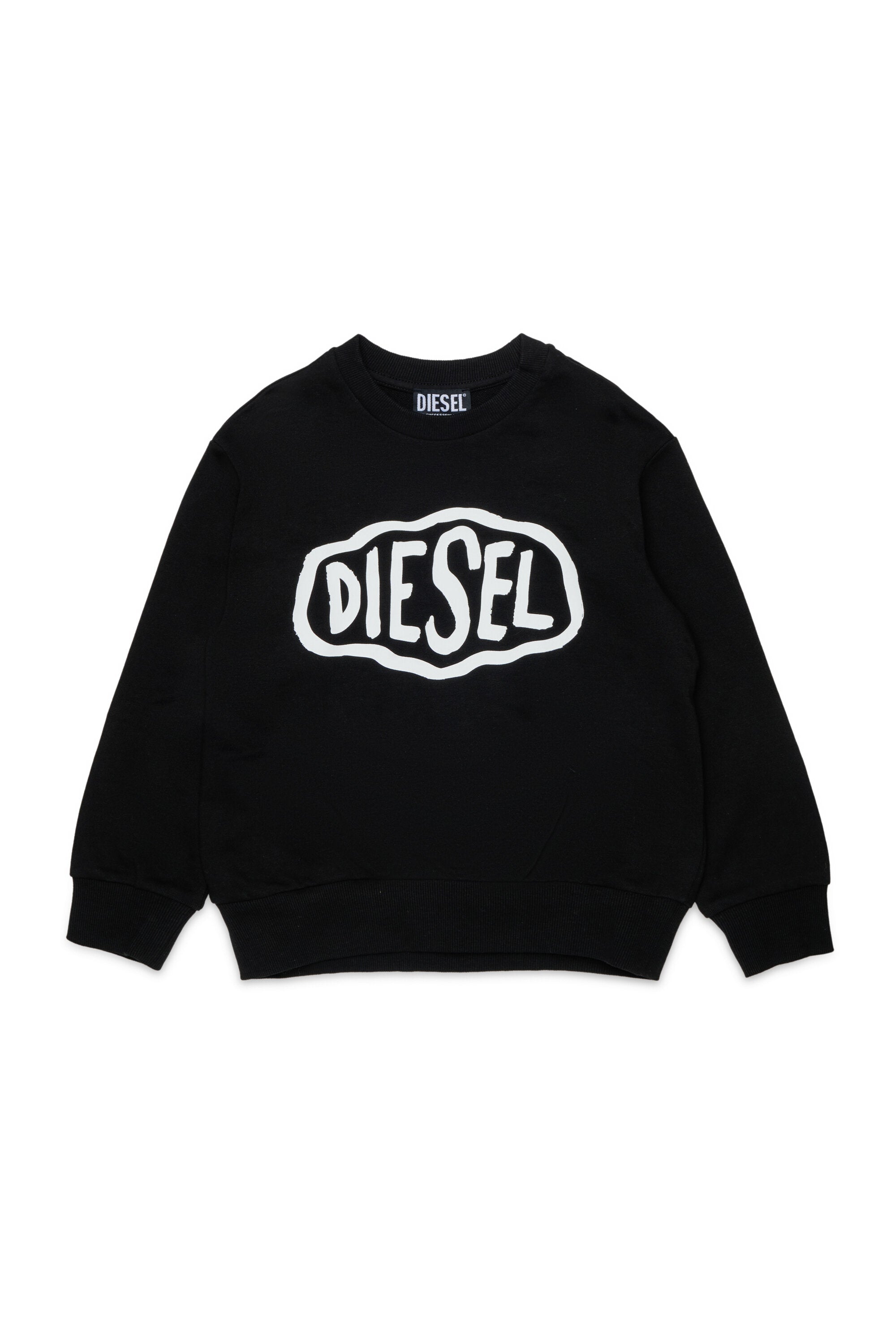 Sudadera de cuello redondo con logotipo