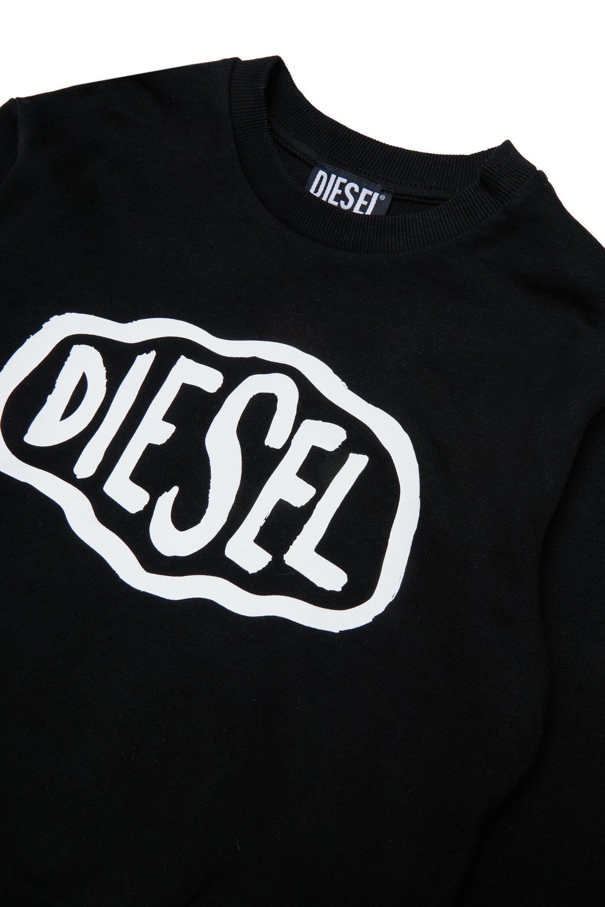 Sudadera de cuello redondo con logotipo