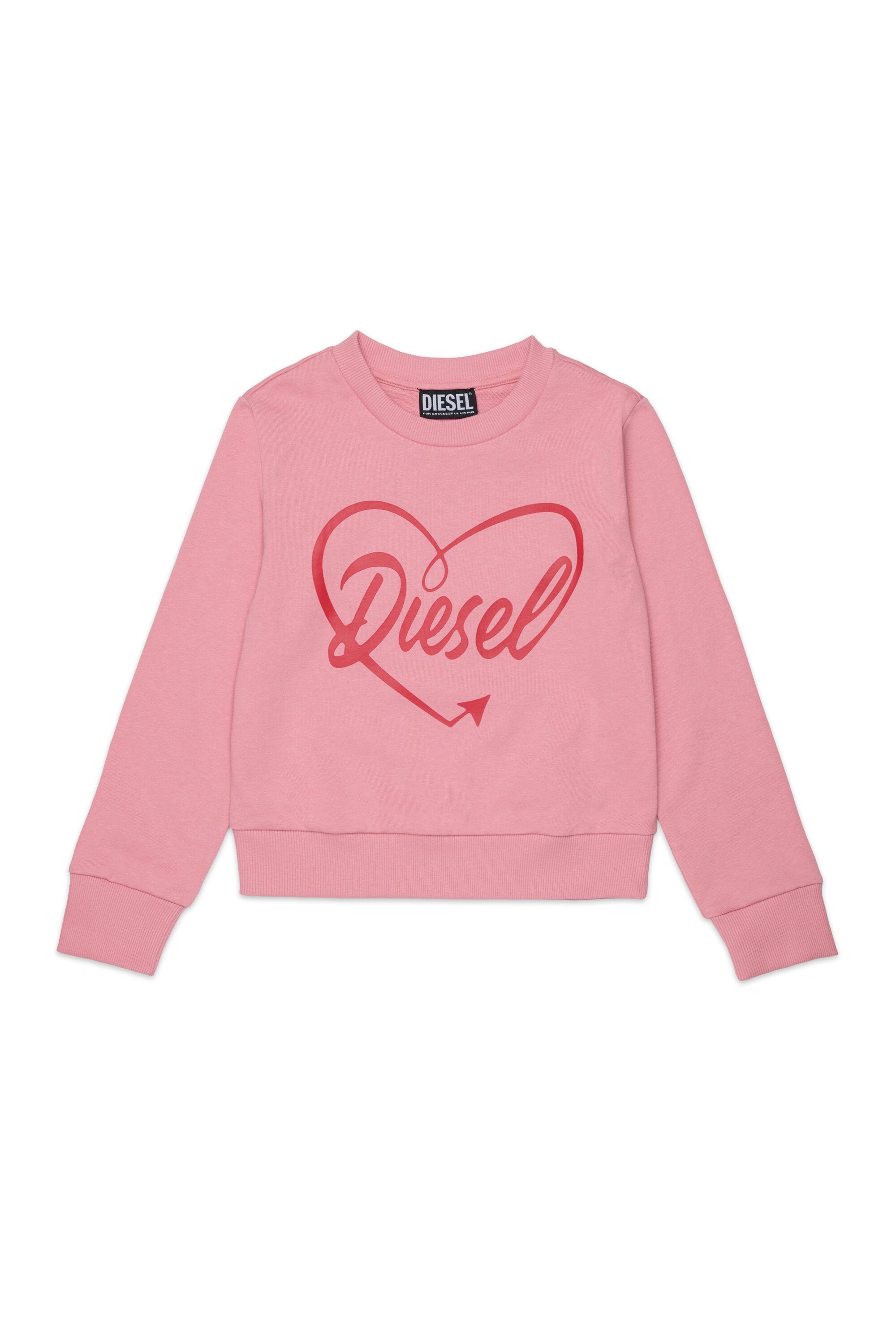 Sudadera con cuello redondo y logo