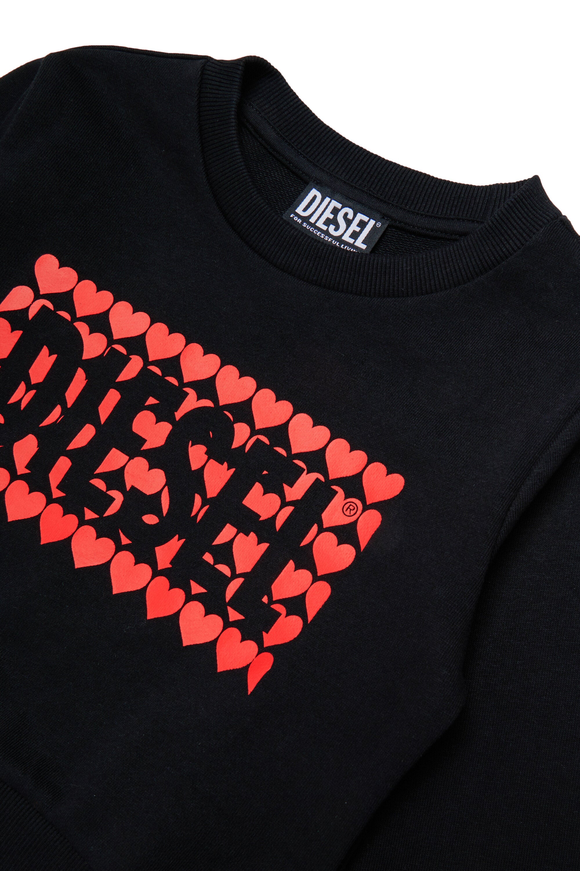 Sudadera con cuello redondo y logo