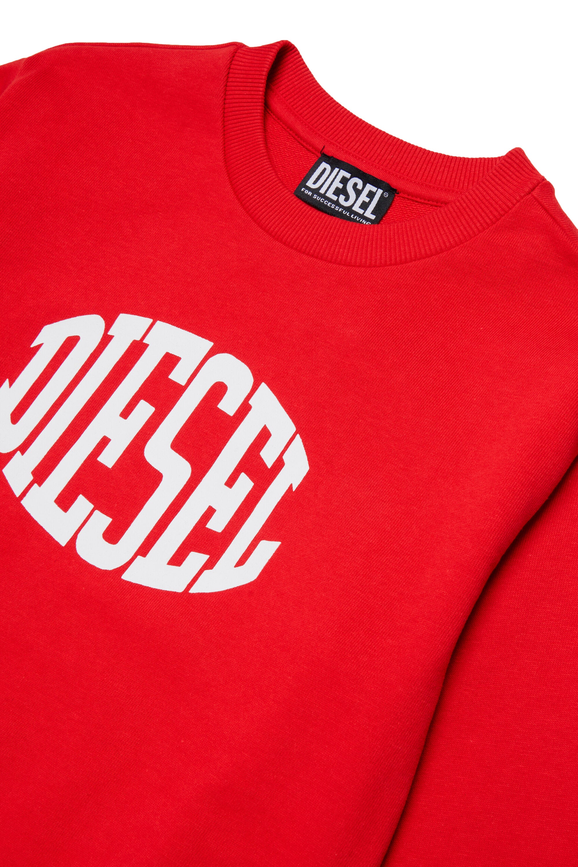 Sudadera de cuello redondo con logo