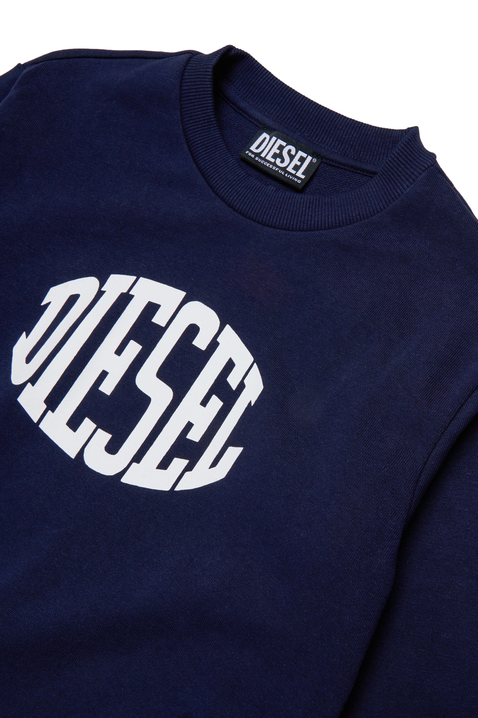 Sudadera de cuello redondo con logo