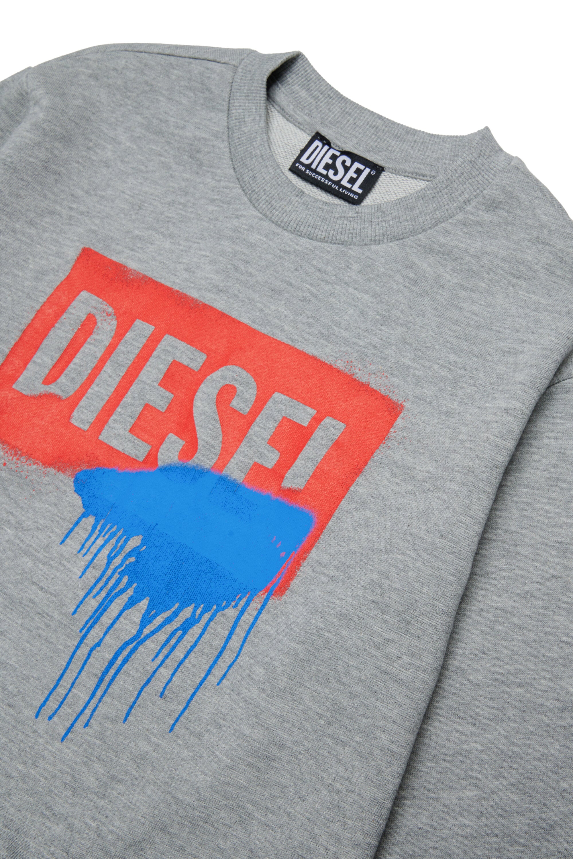 Sudadera de cuello redondo con logo