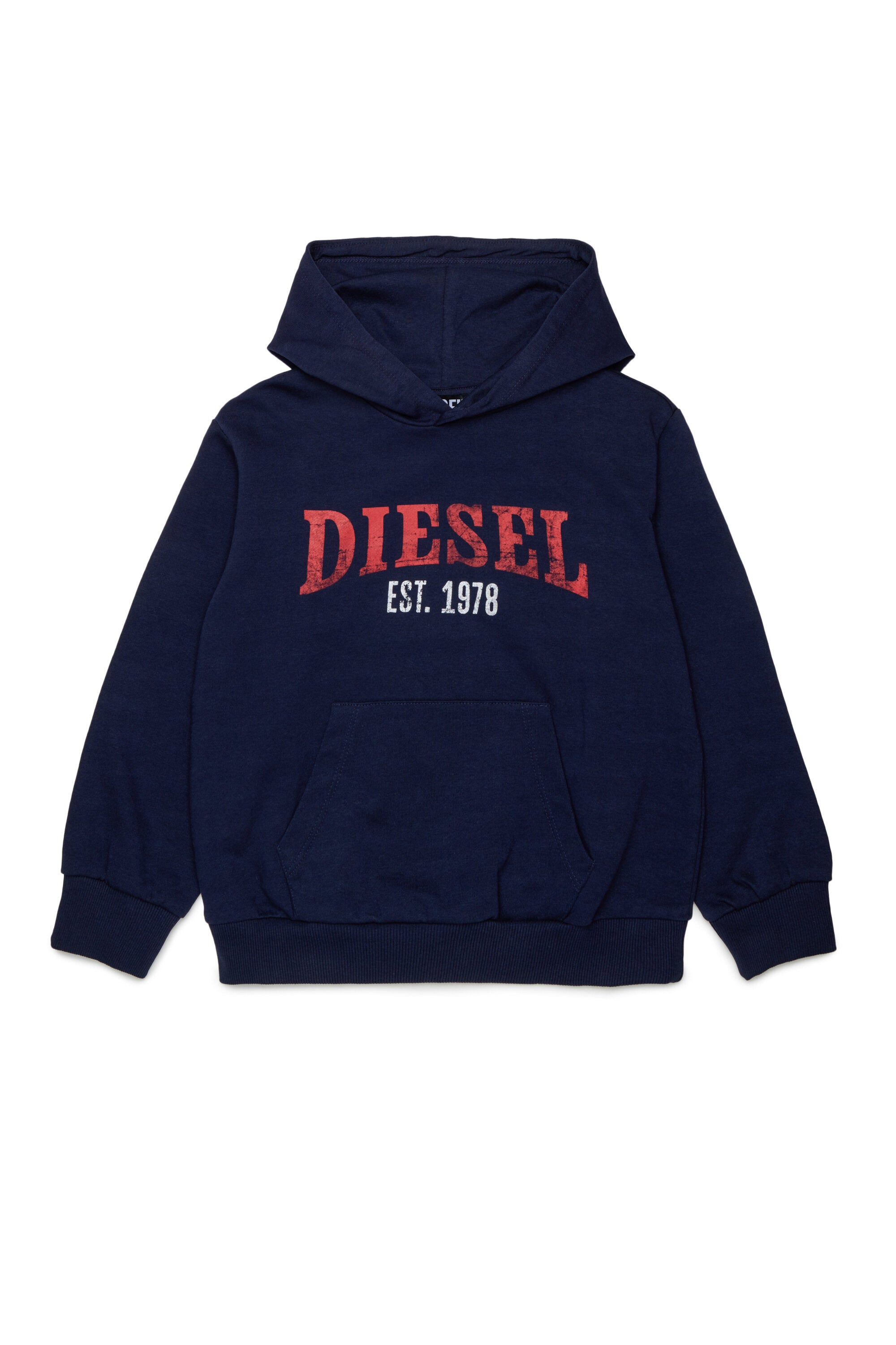 DIESEL★ロゴパーカー★ネイビー Diesel sweatshirt for boys | BRAVE KID