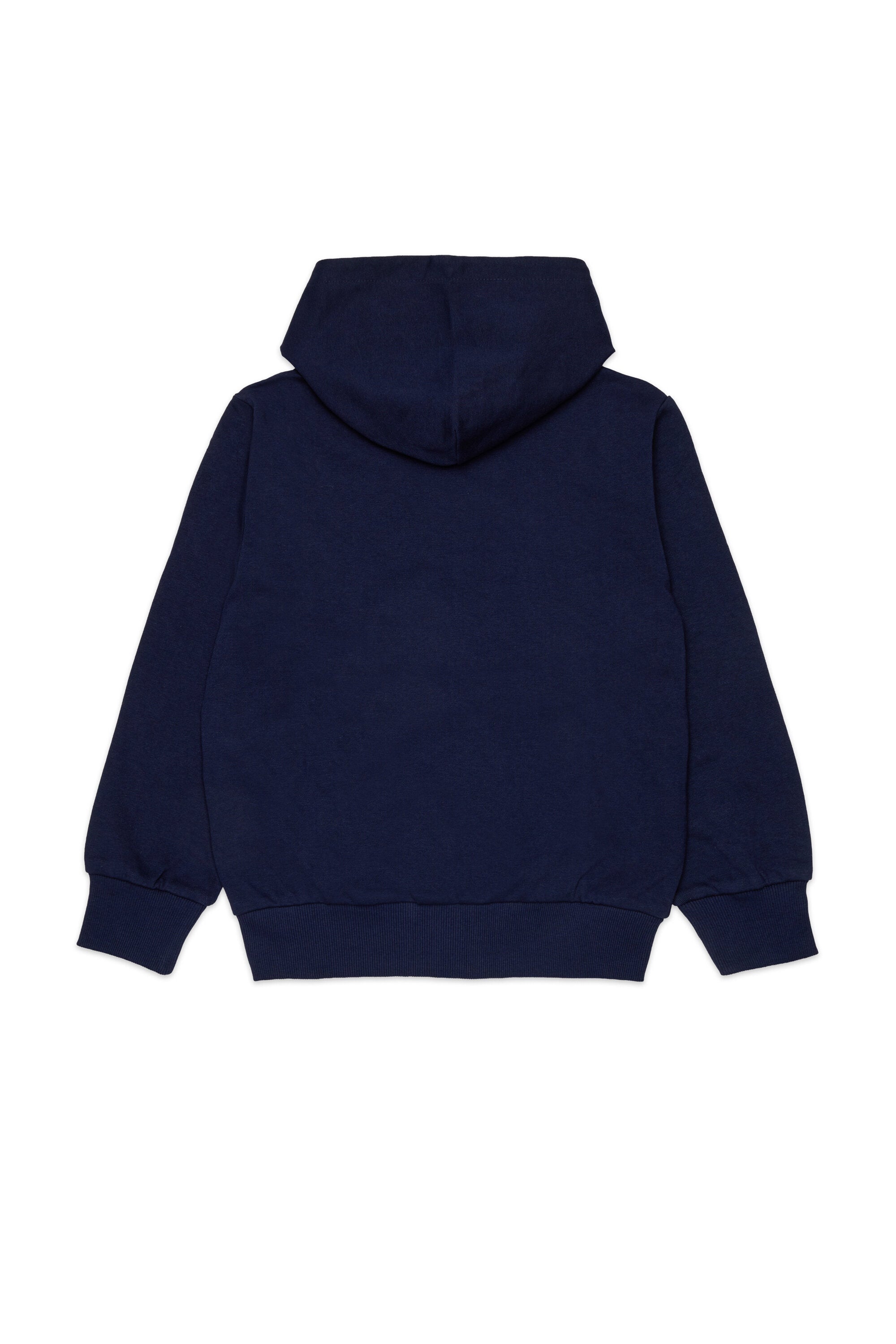 Sudadera con cremallera completa y logo