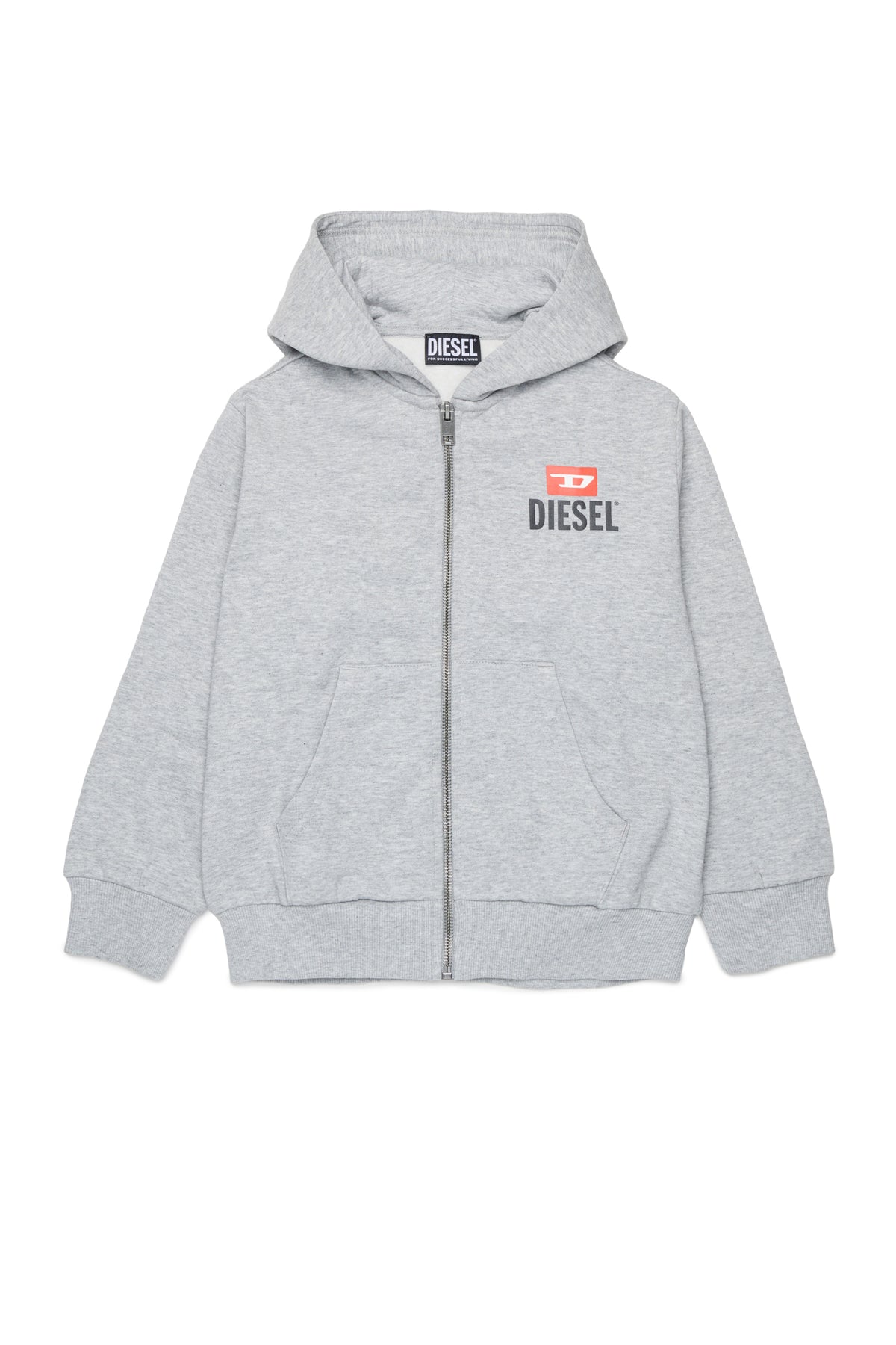 Sudadera con cremallera y logo