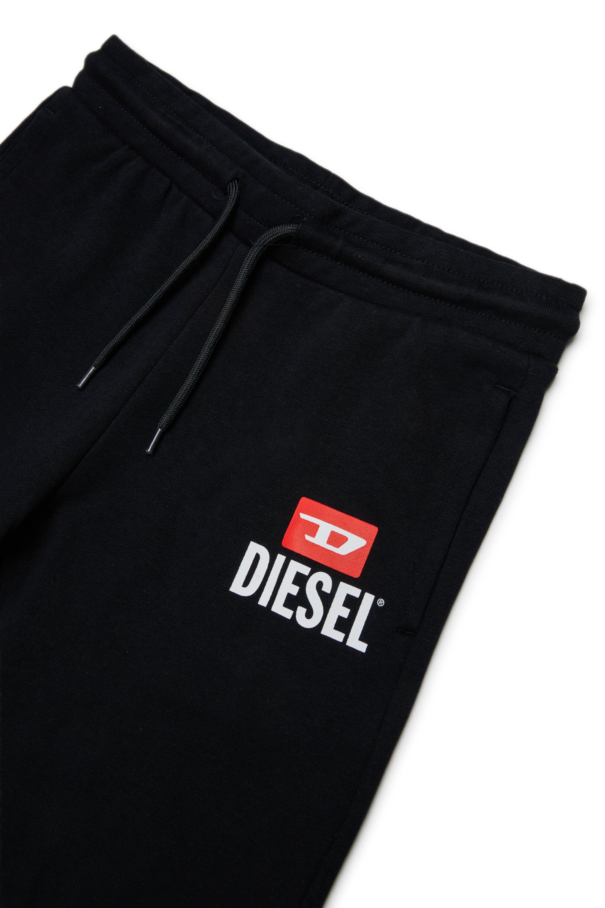 Fleece shorts with logo