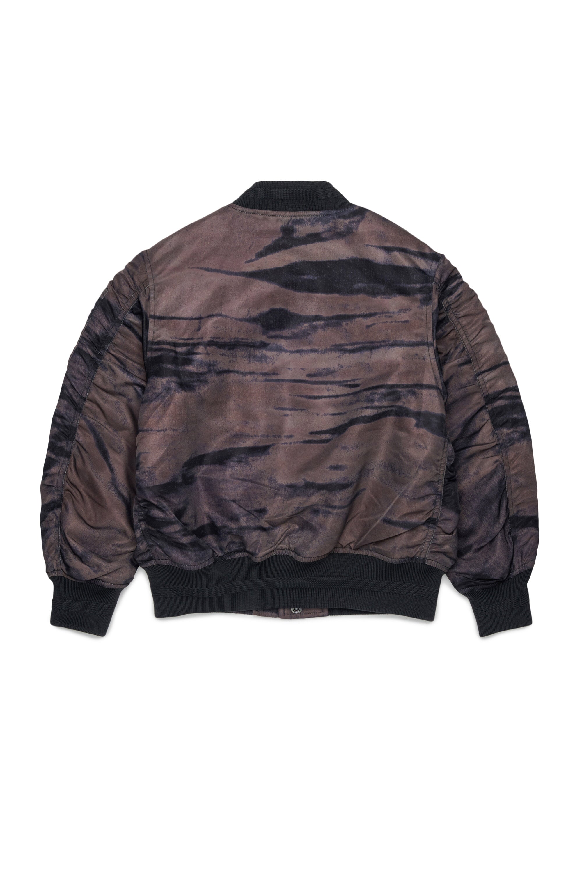 Cazadora bomber con logo
