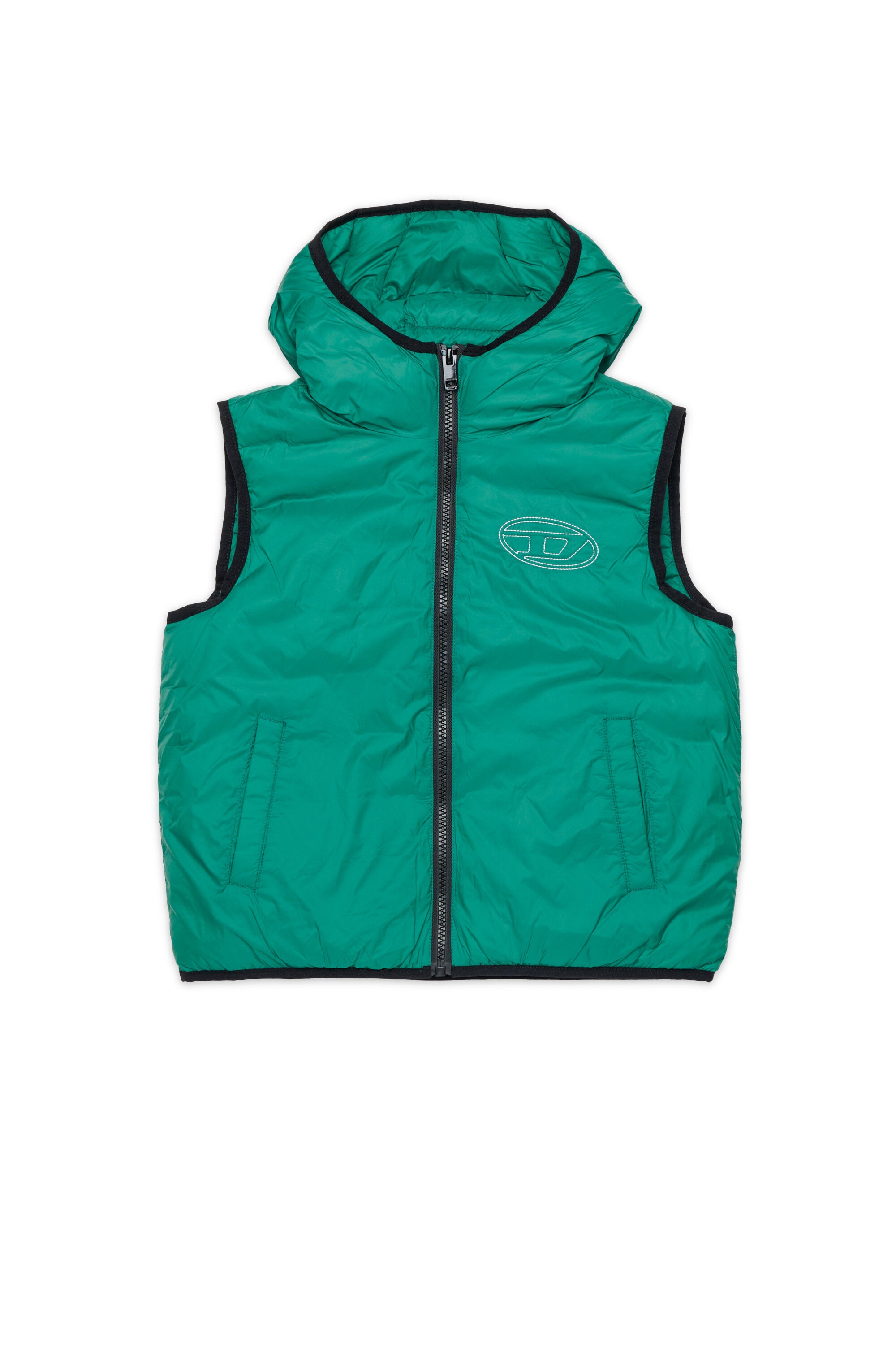 Chaleco ligero acolchado con logo