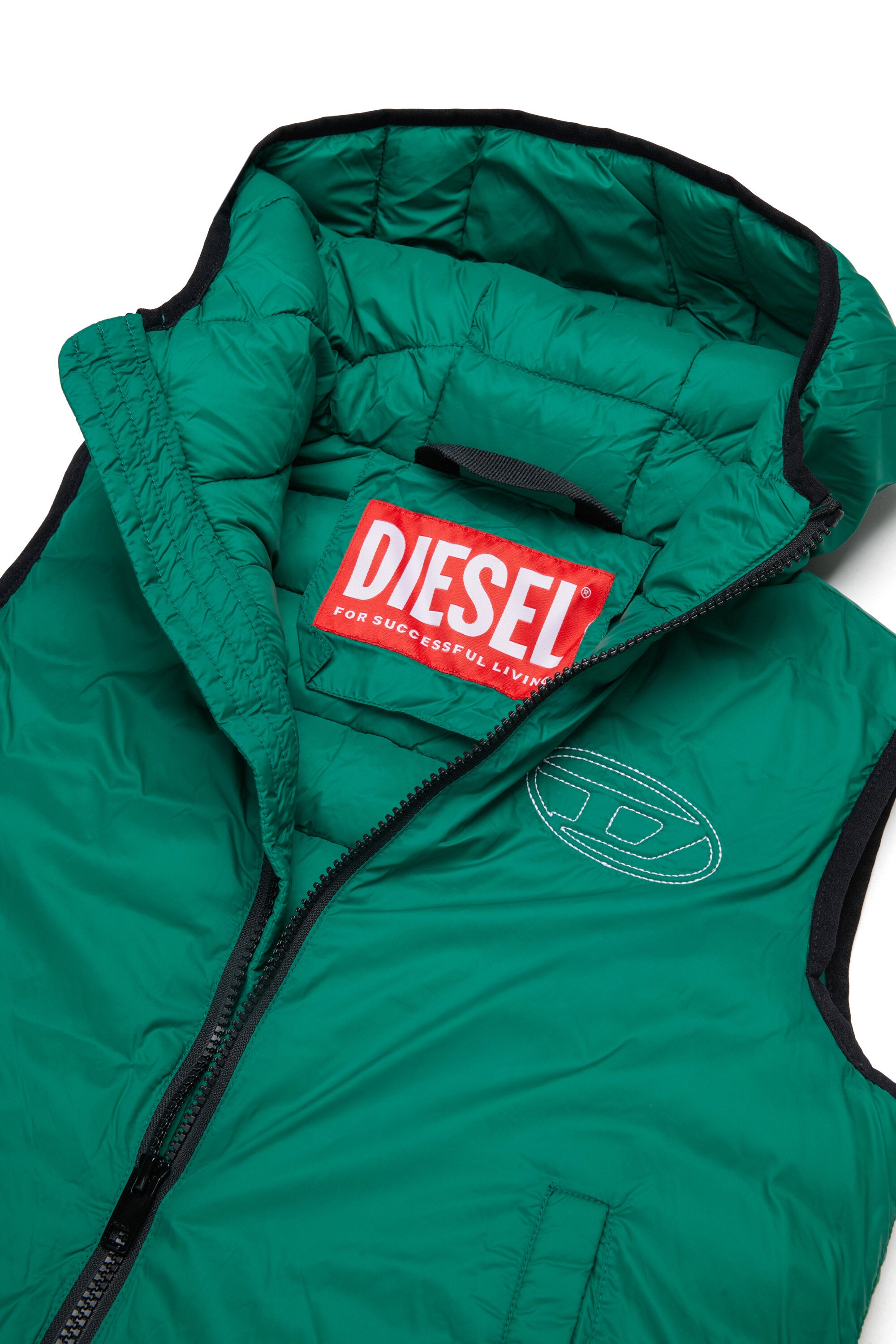 Chaleco ligero acolchado con logo