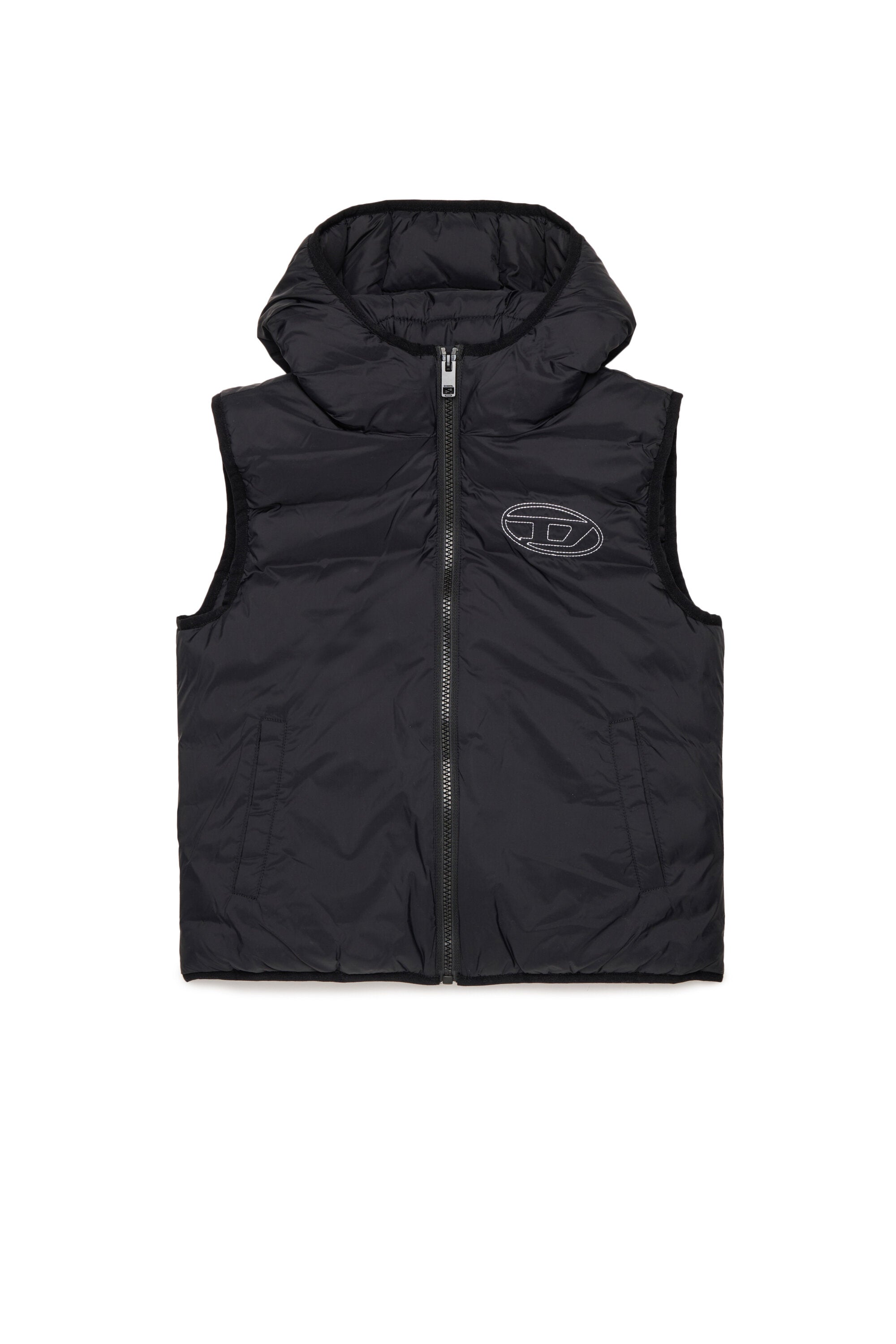 Chaleco ligero acolchado con logo