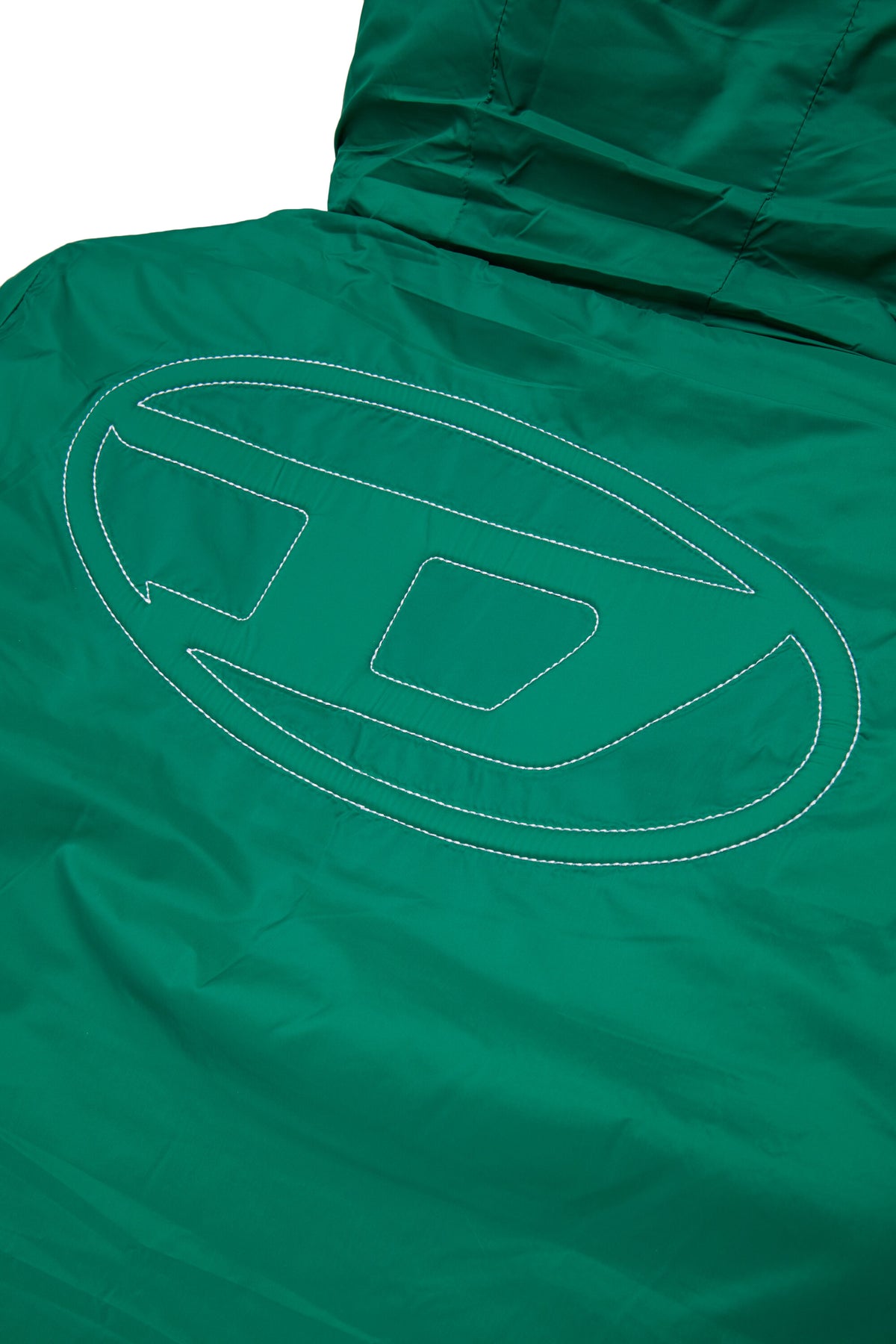 Chaqueta acolchada con logo estampado