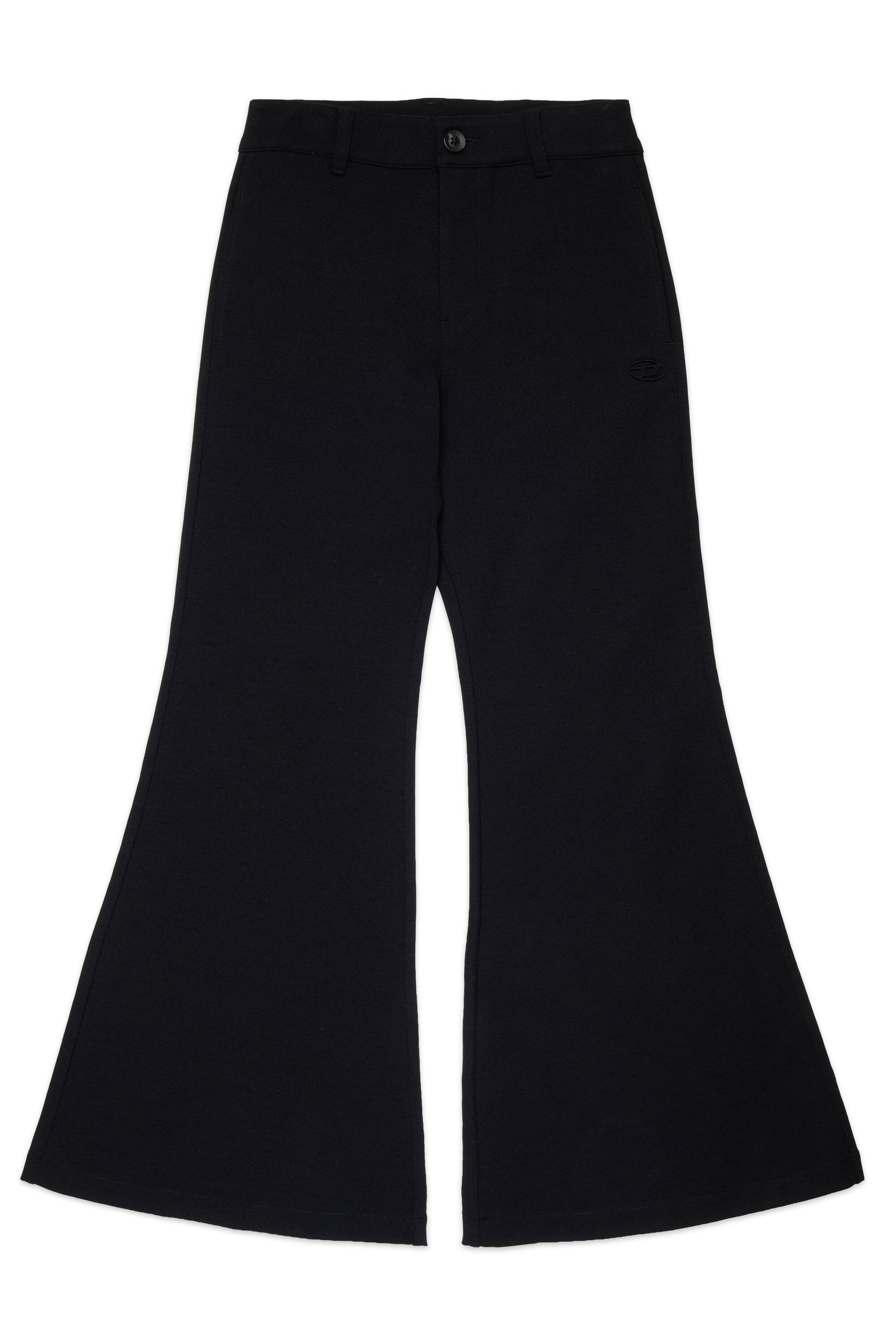 Pantalones de punto acampanados