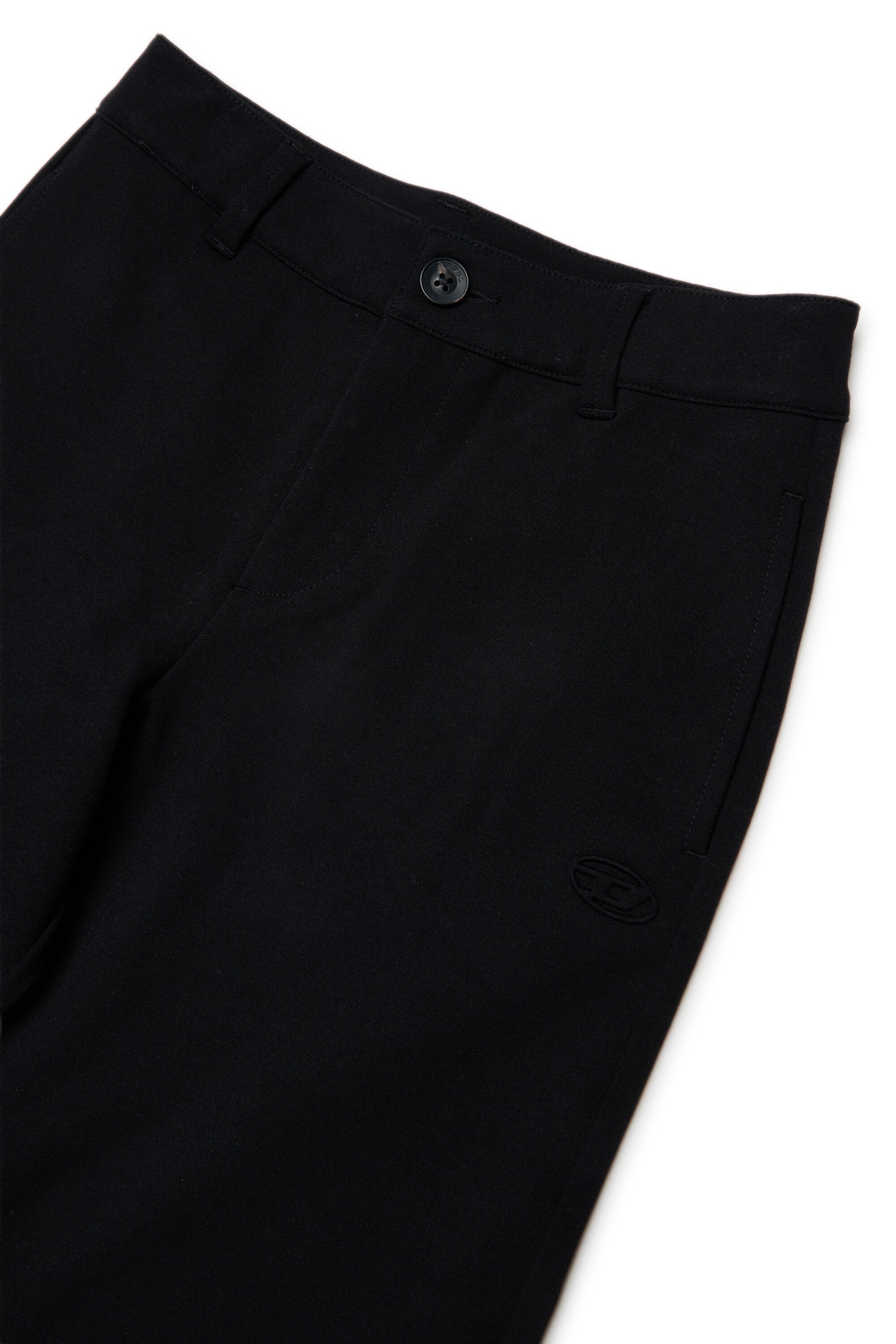 Pantalones de punto acampanados
