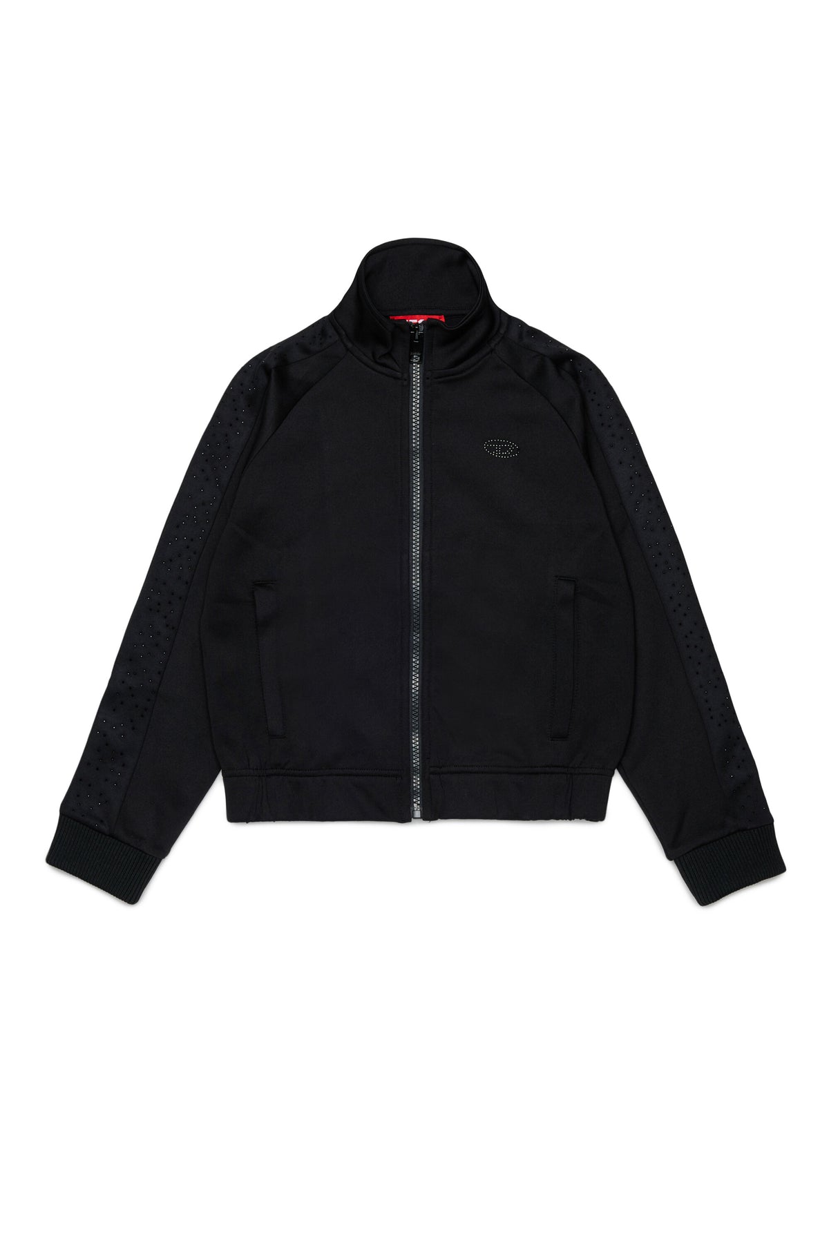 Sudadera con cremallera y logo
