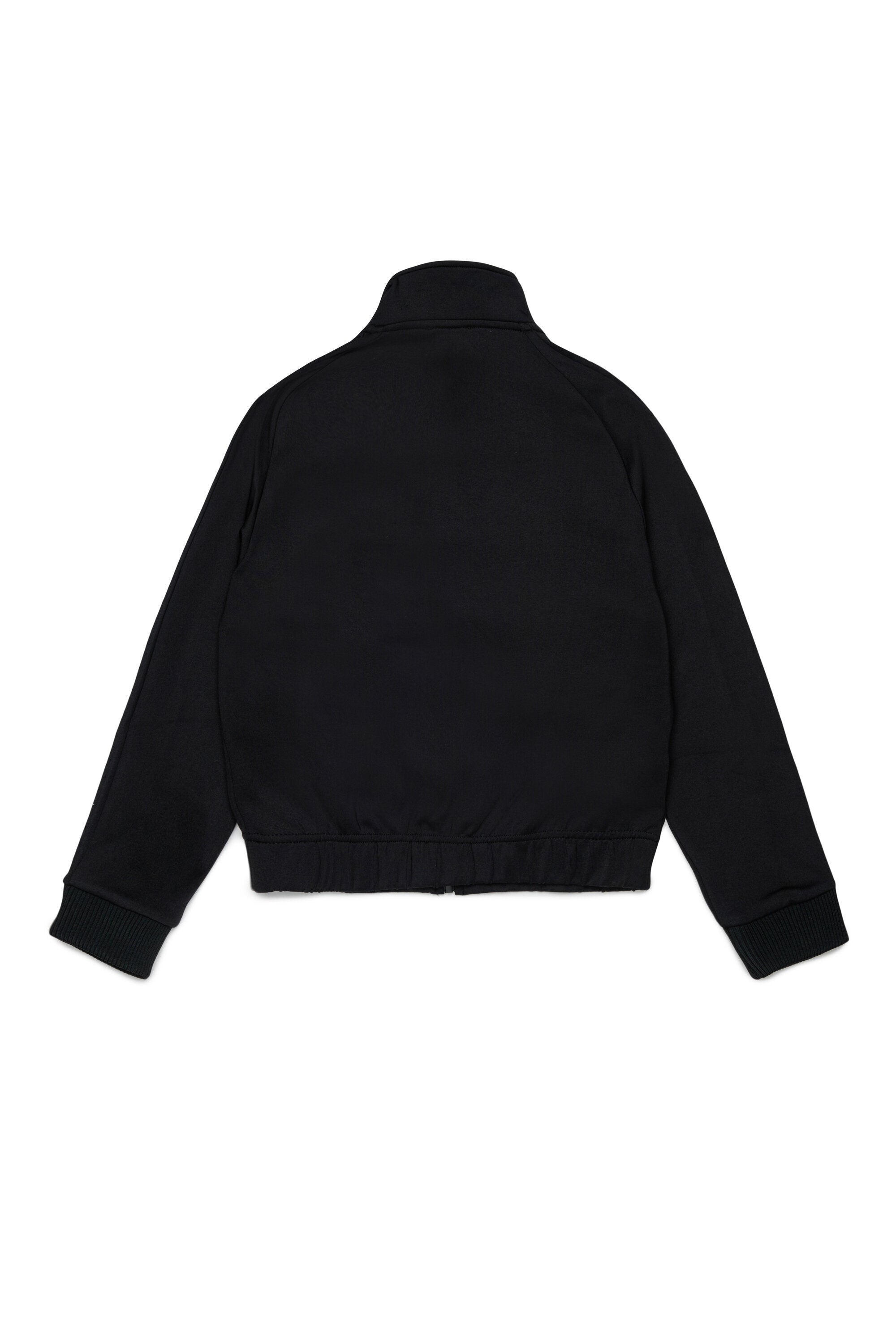 Zip-up sweatshirt with logo