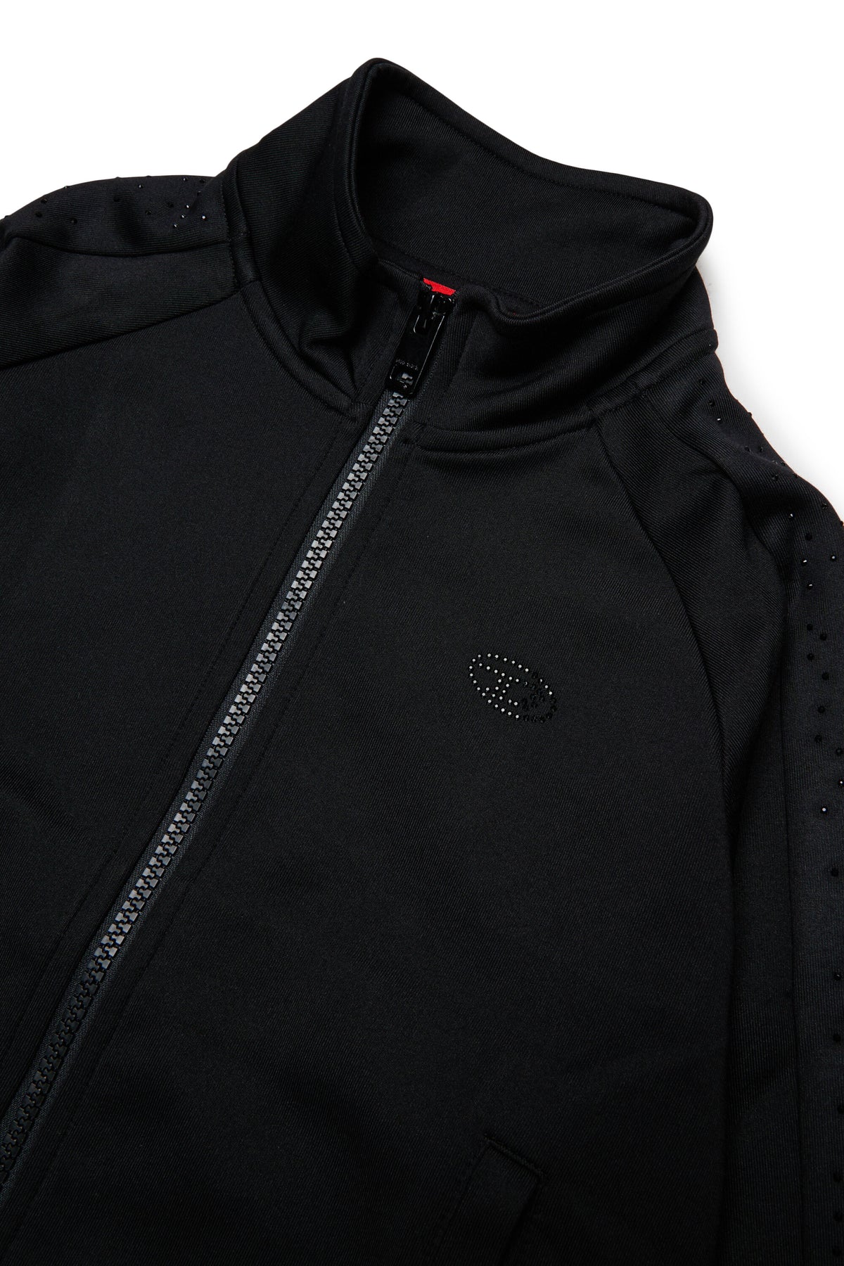 Sudadera con cremallera y logo