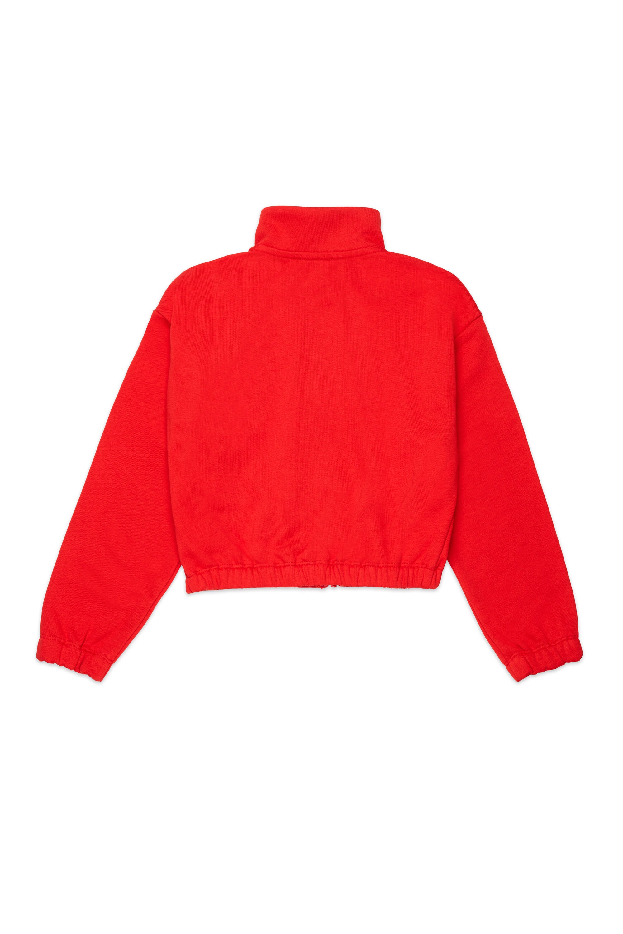 Zip sweatshirt with logo