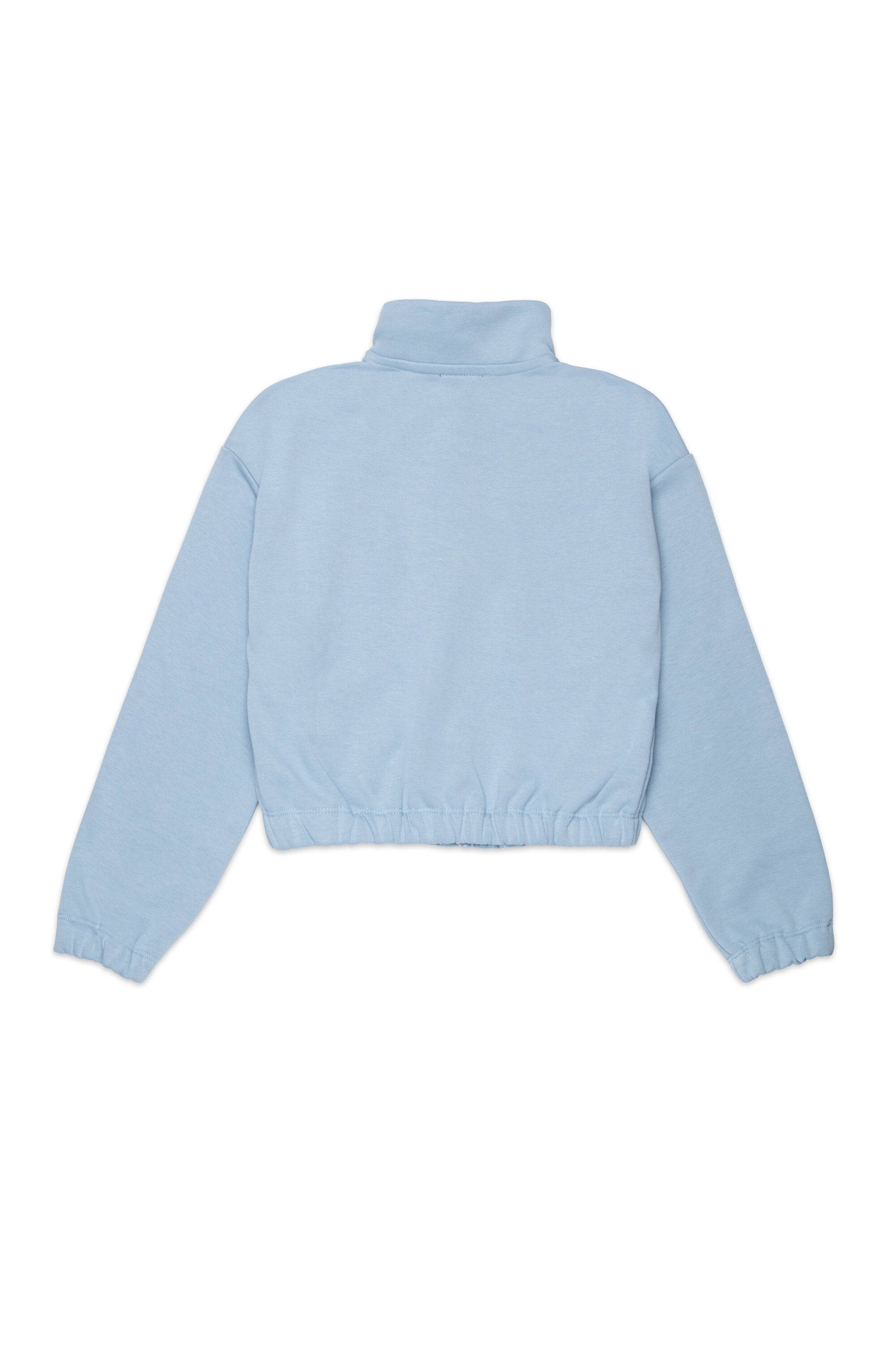 Zip sweatshirt with logo