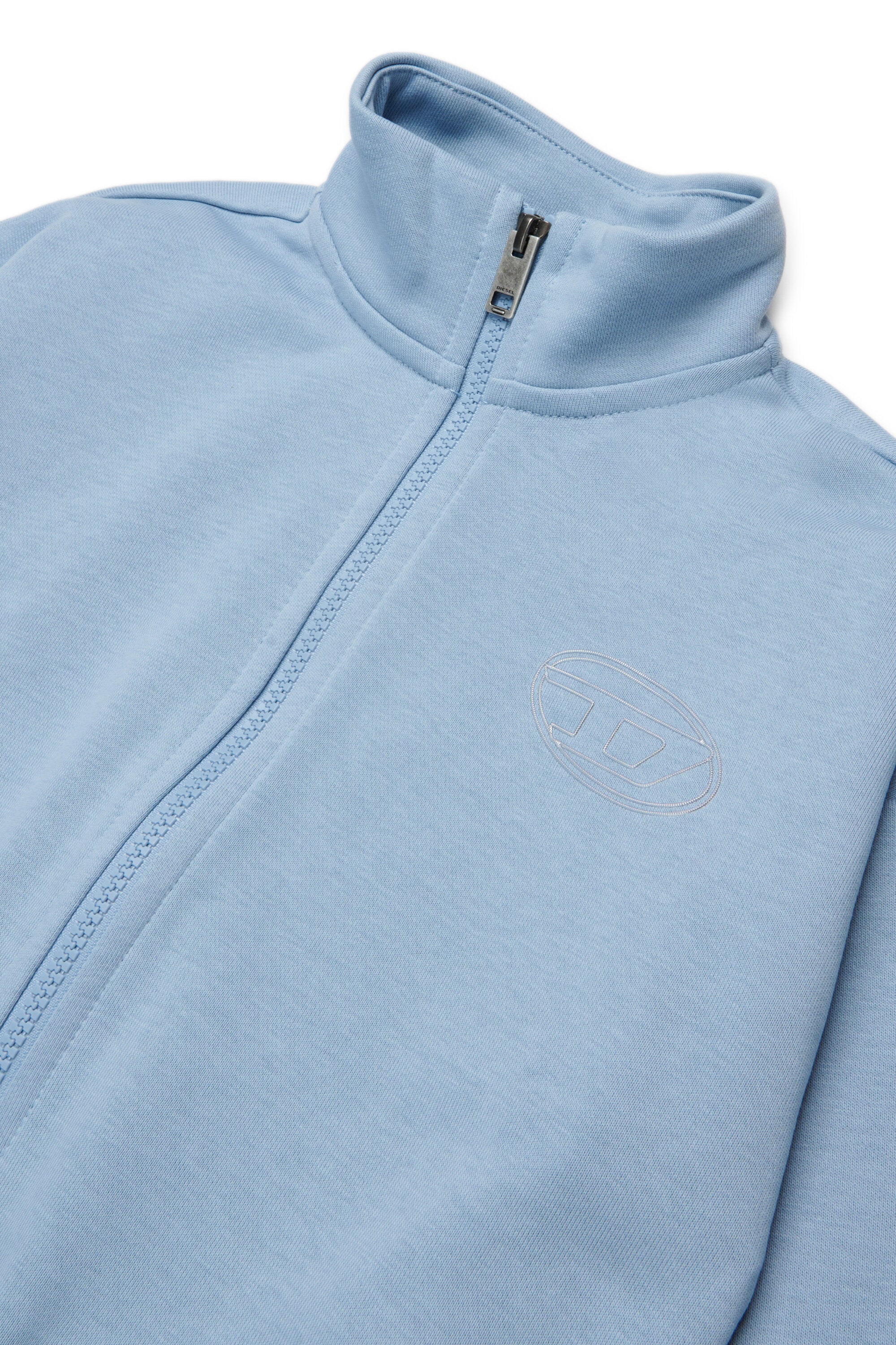 Sudadera con cremallera y logo