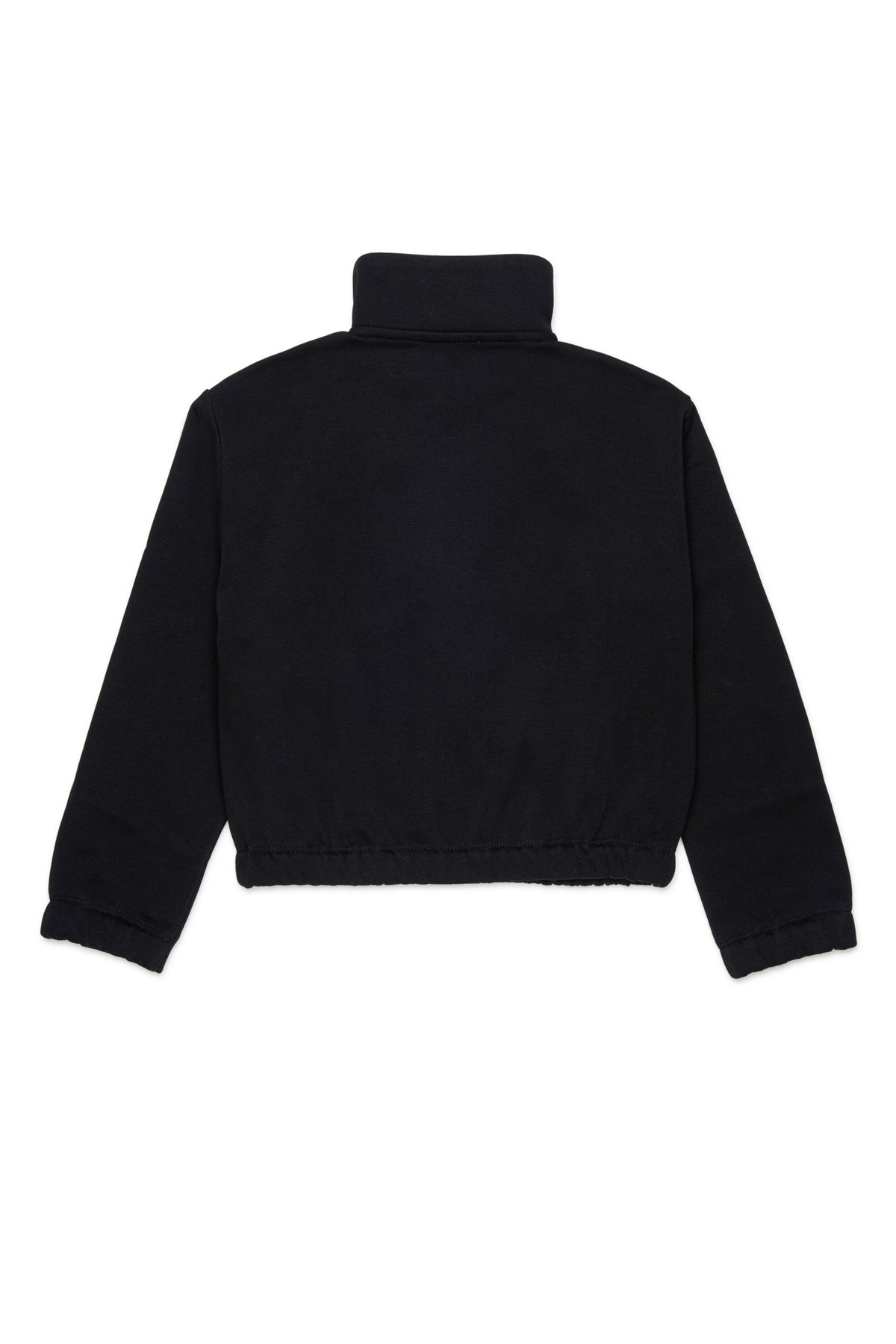 Zip sweatshirt with logo