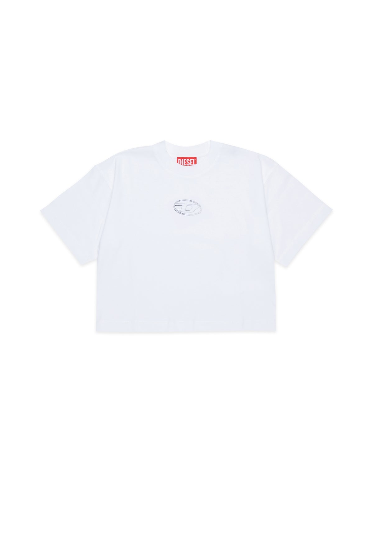 Camiseta con logo Oval D