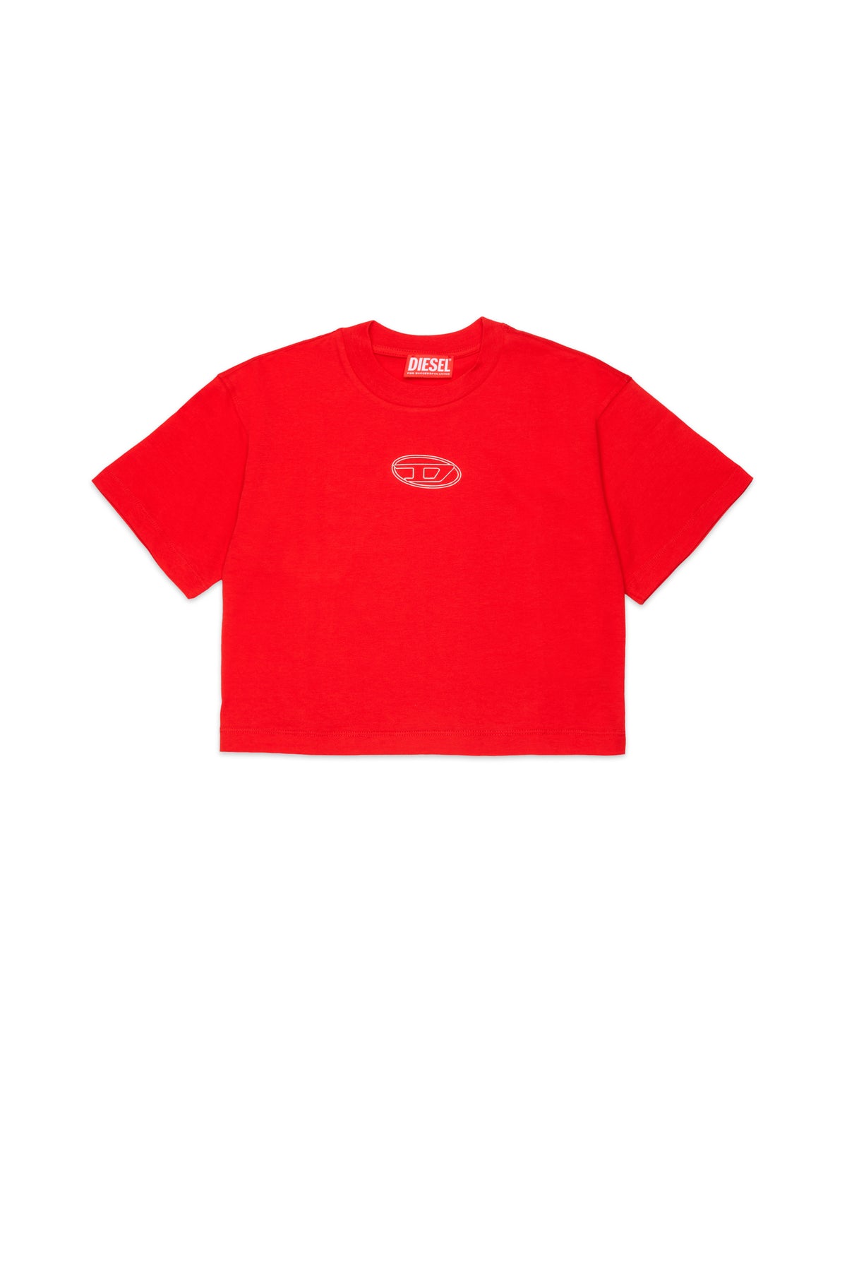 Camiseta con logo Oval D
