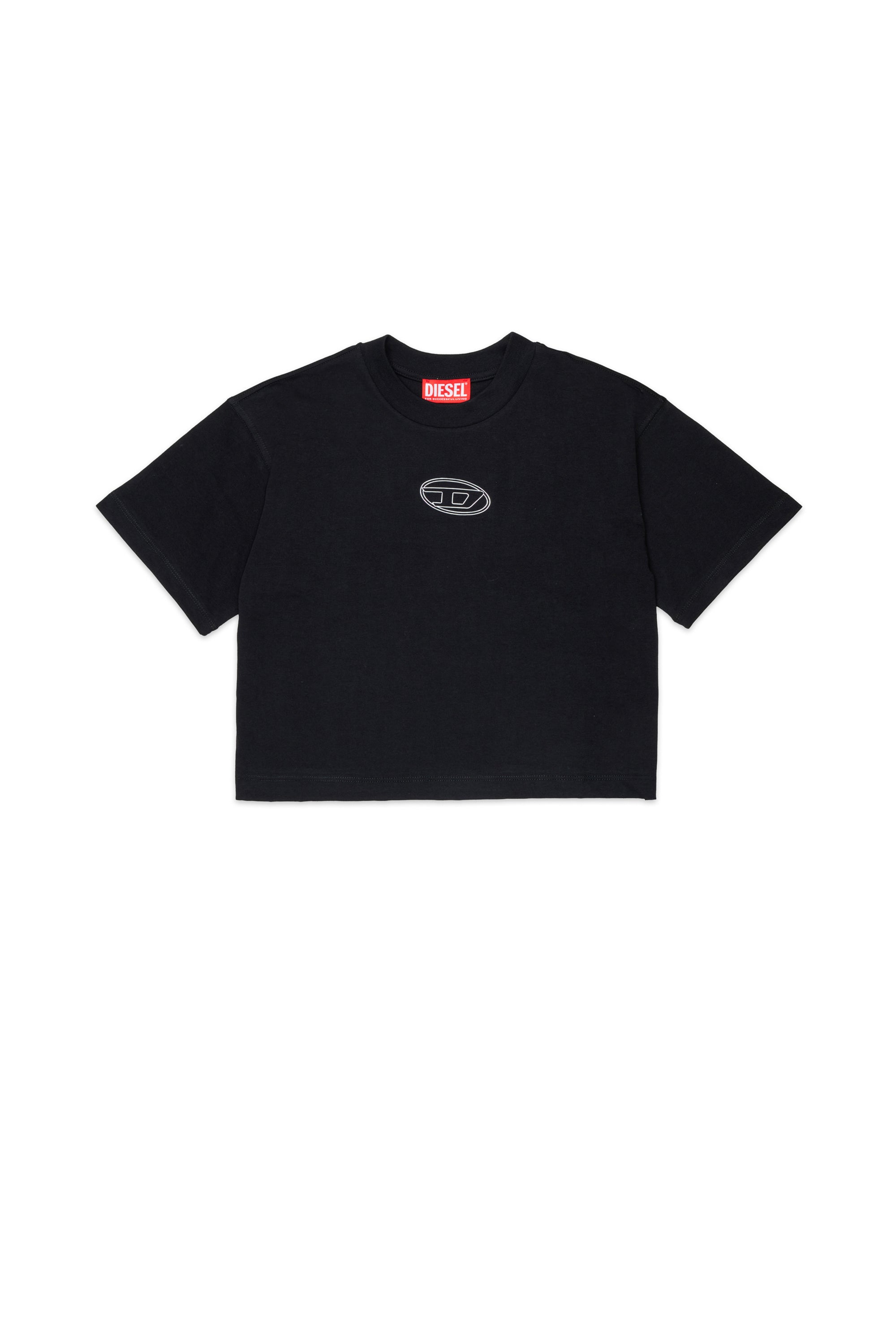 T-shirt with Oval D logo